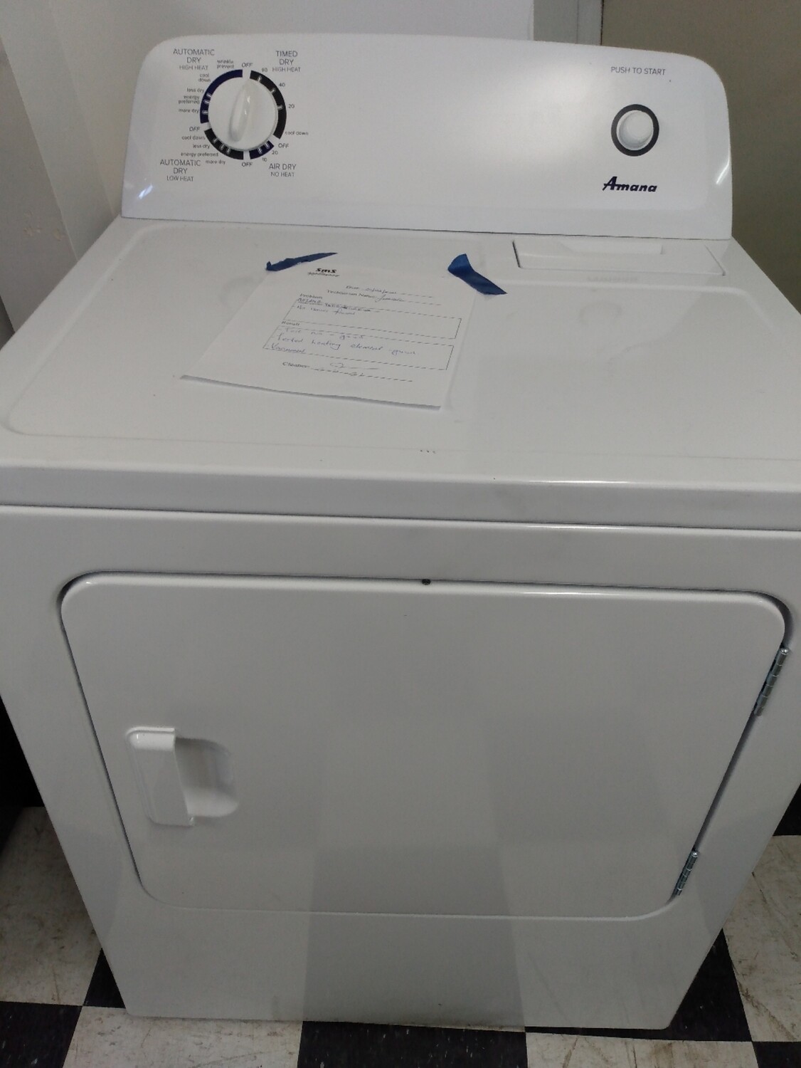 Amana Dryer