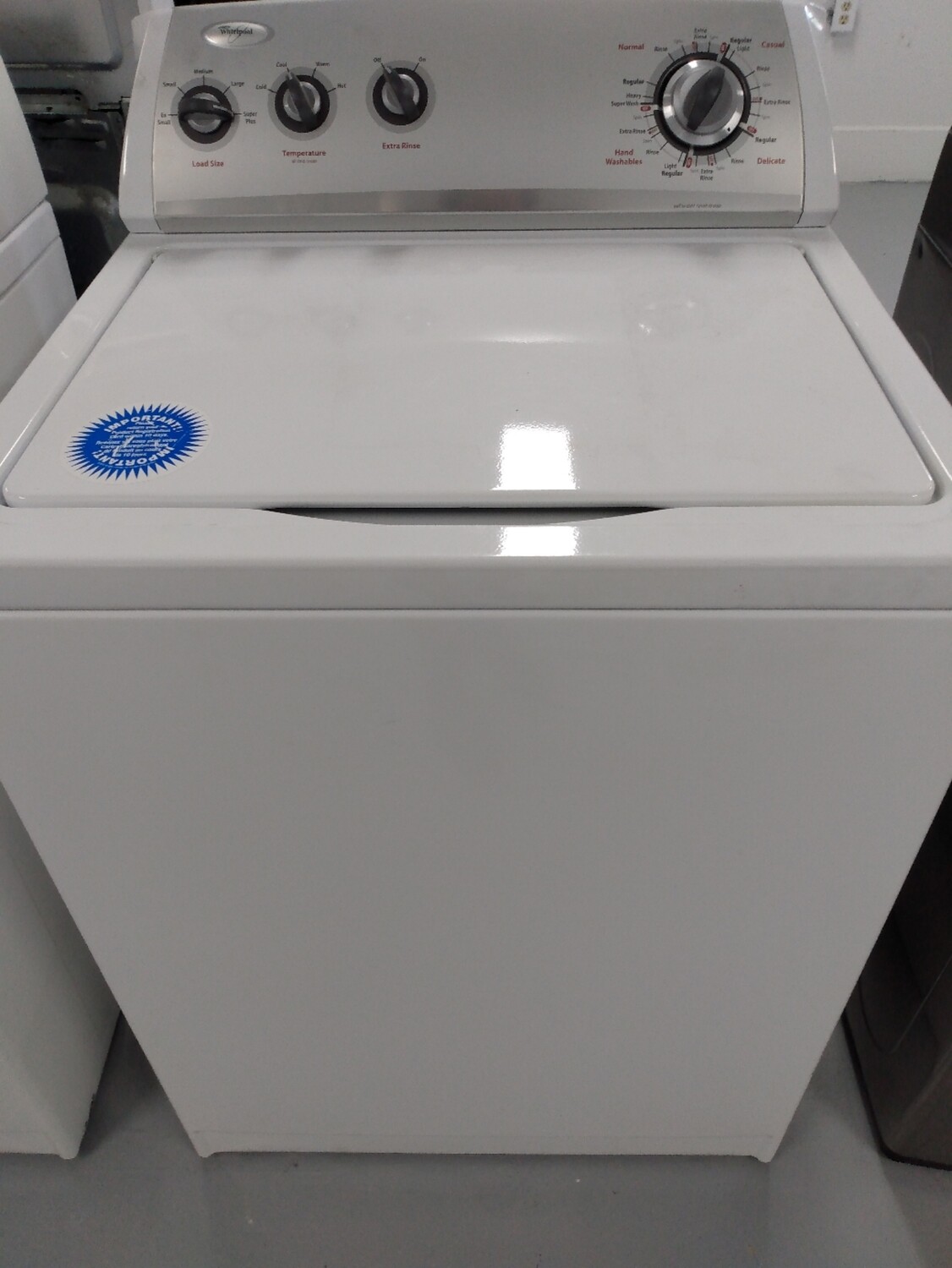 Whirlpool washer