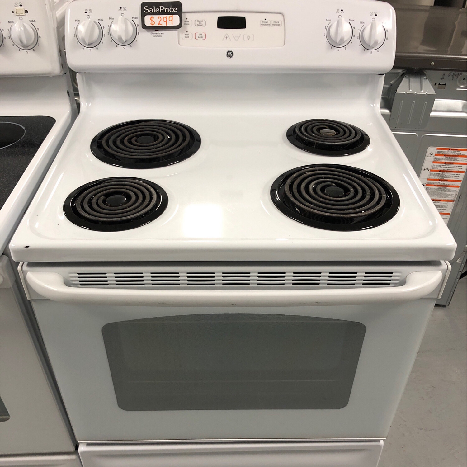 GE Coiled Stove