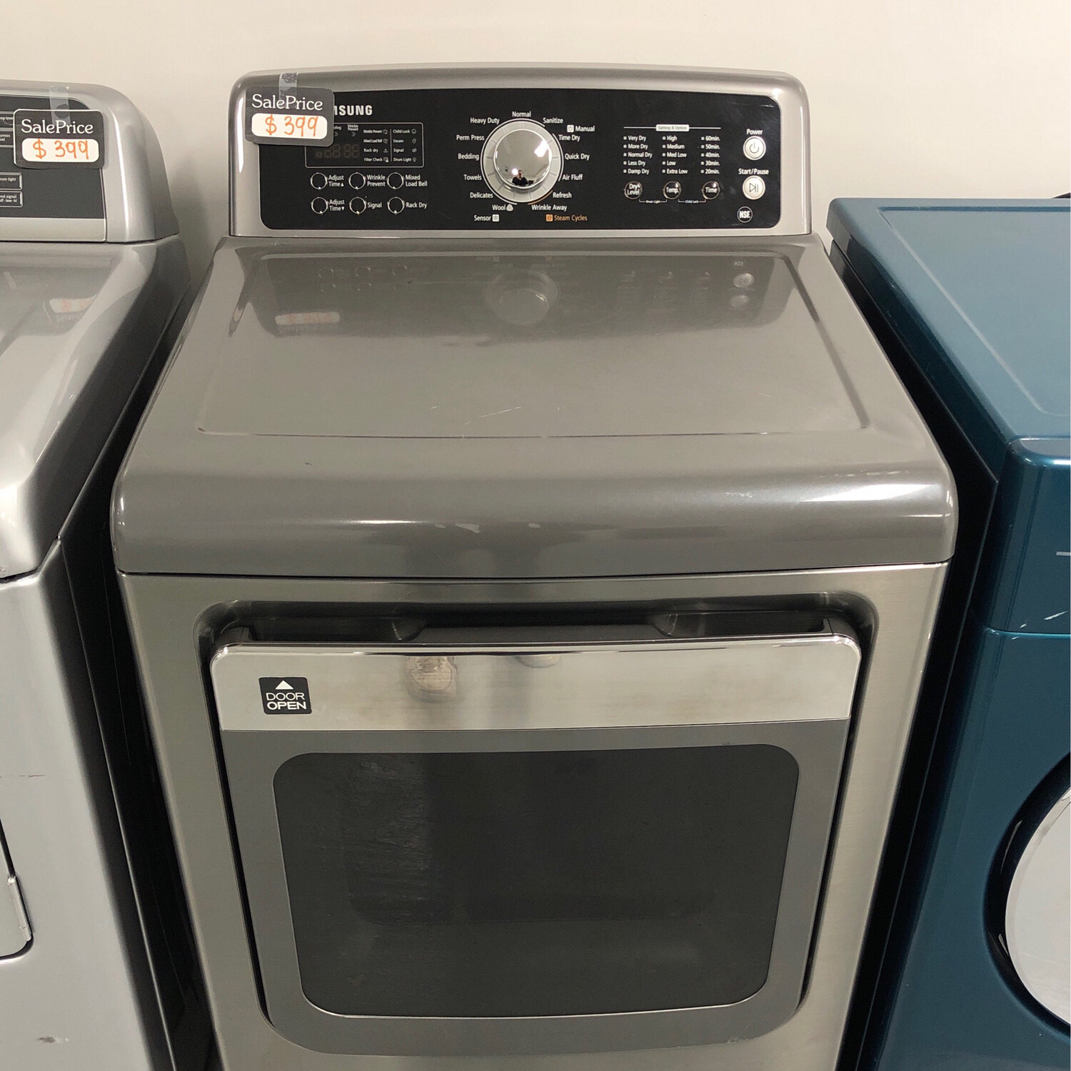 Samsung Front-Load Steam Dryer, 7.4 Cu.Ft