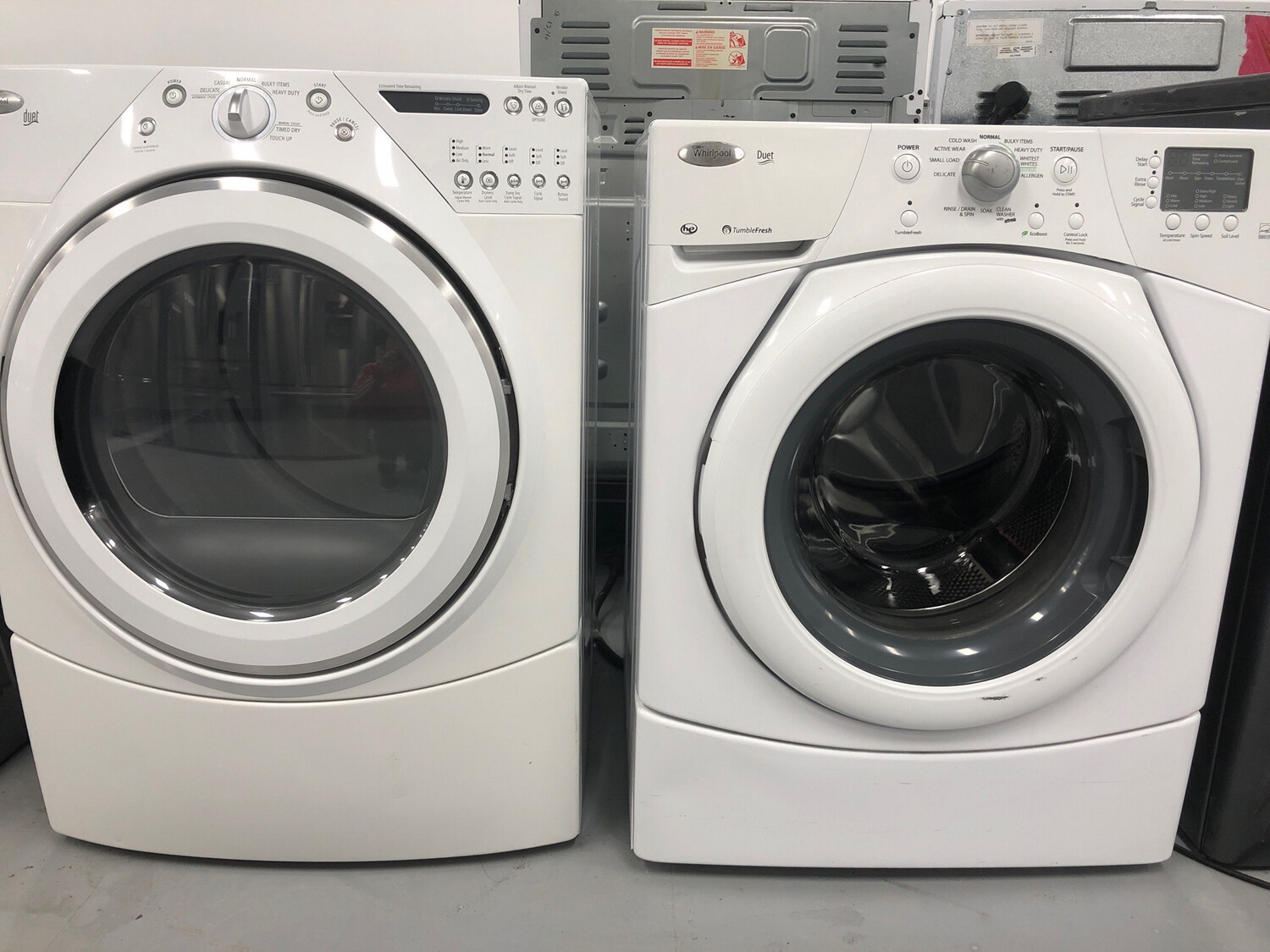 Whirlpool Duet  Washer/Dryer Set