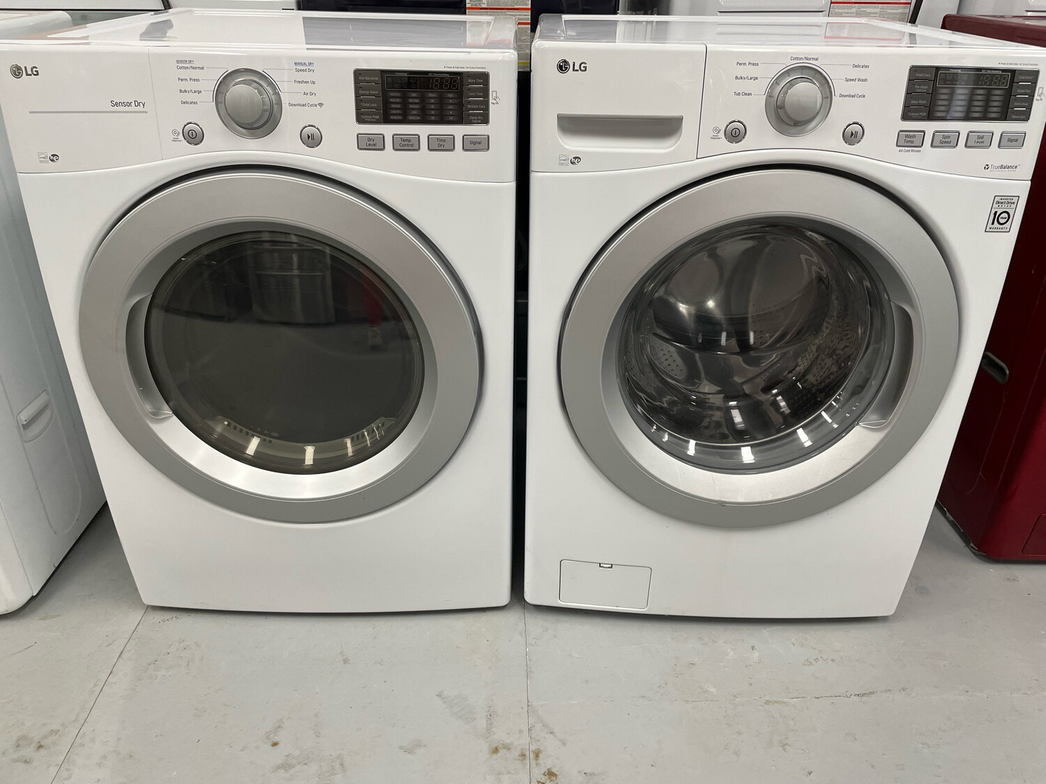 LG Front-Load Washer & Dryer Set