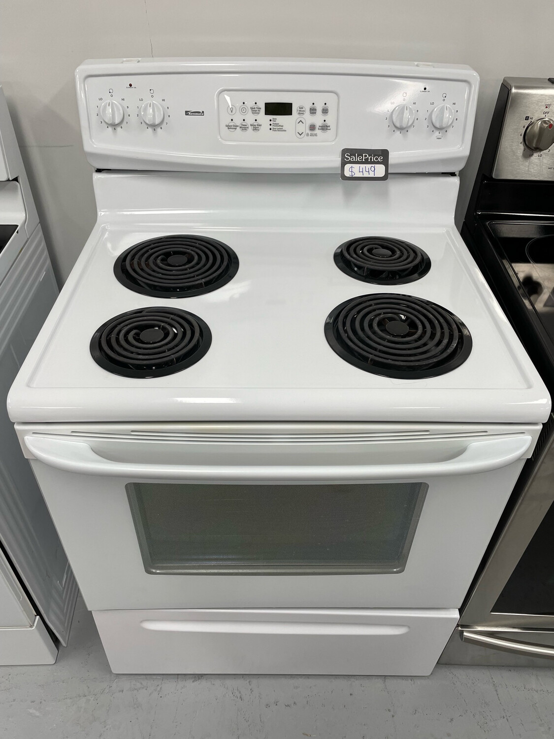 Kenmore Self-Clean, Coil-Top Range