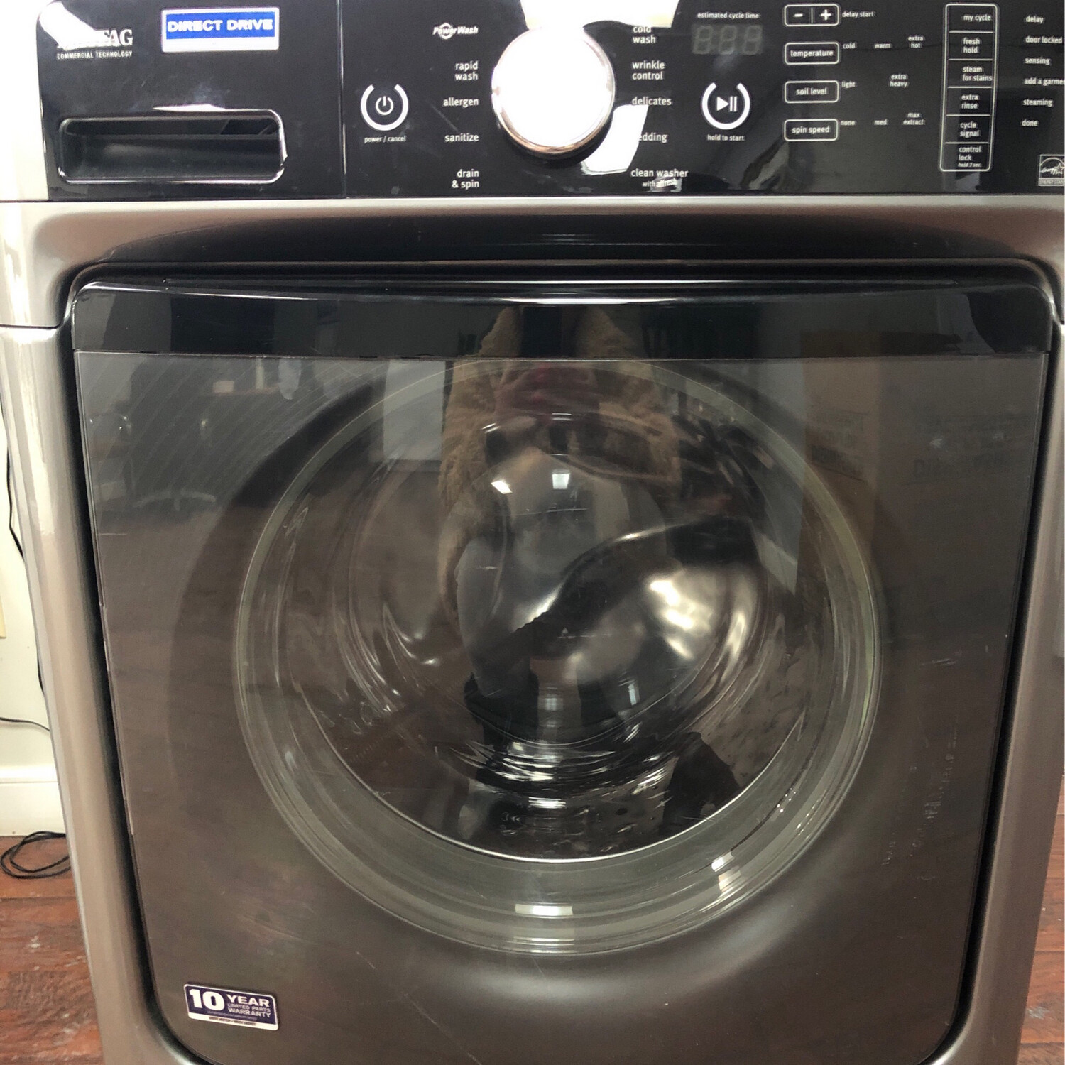 Maytag Steam Front-Load Washer, 5.2 Cu.Ft