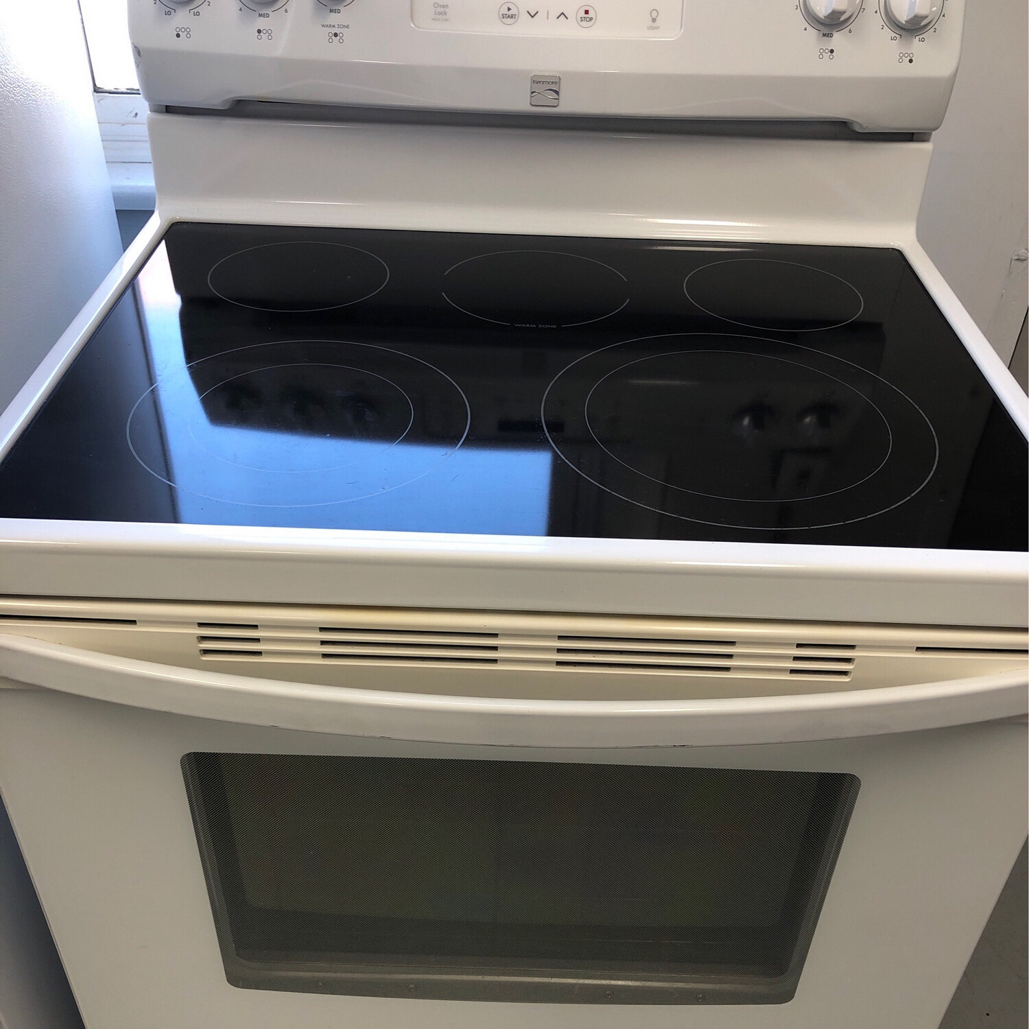 Kenmore Self-Clean Glass-Top Range