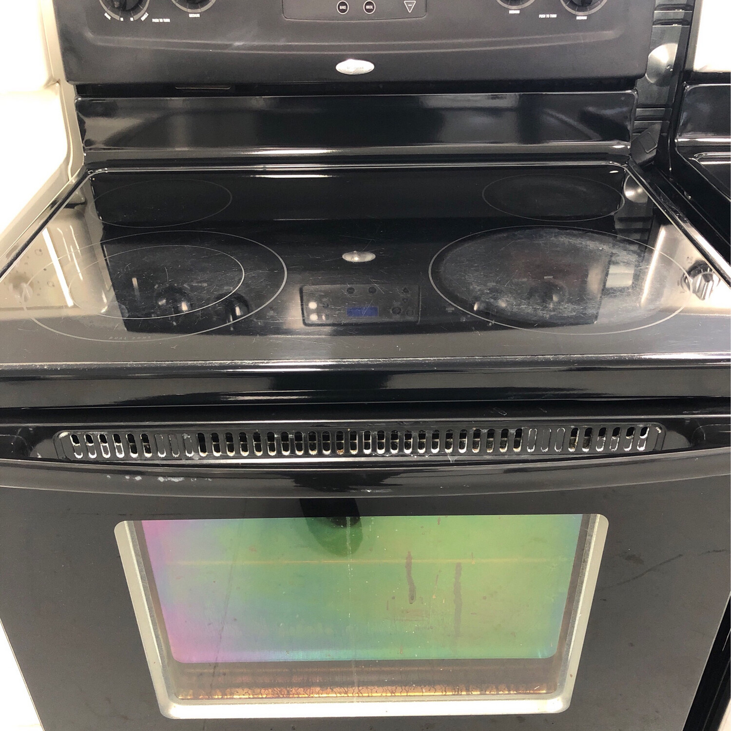Whirlpool Self-Clean Glass-Top Range, 4.8 Cu.Ft