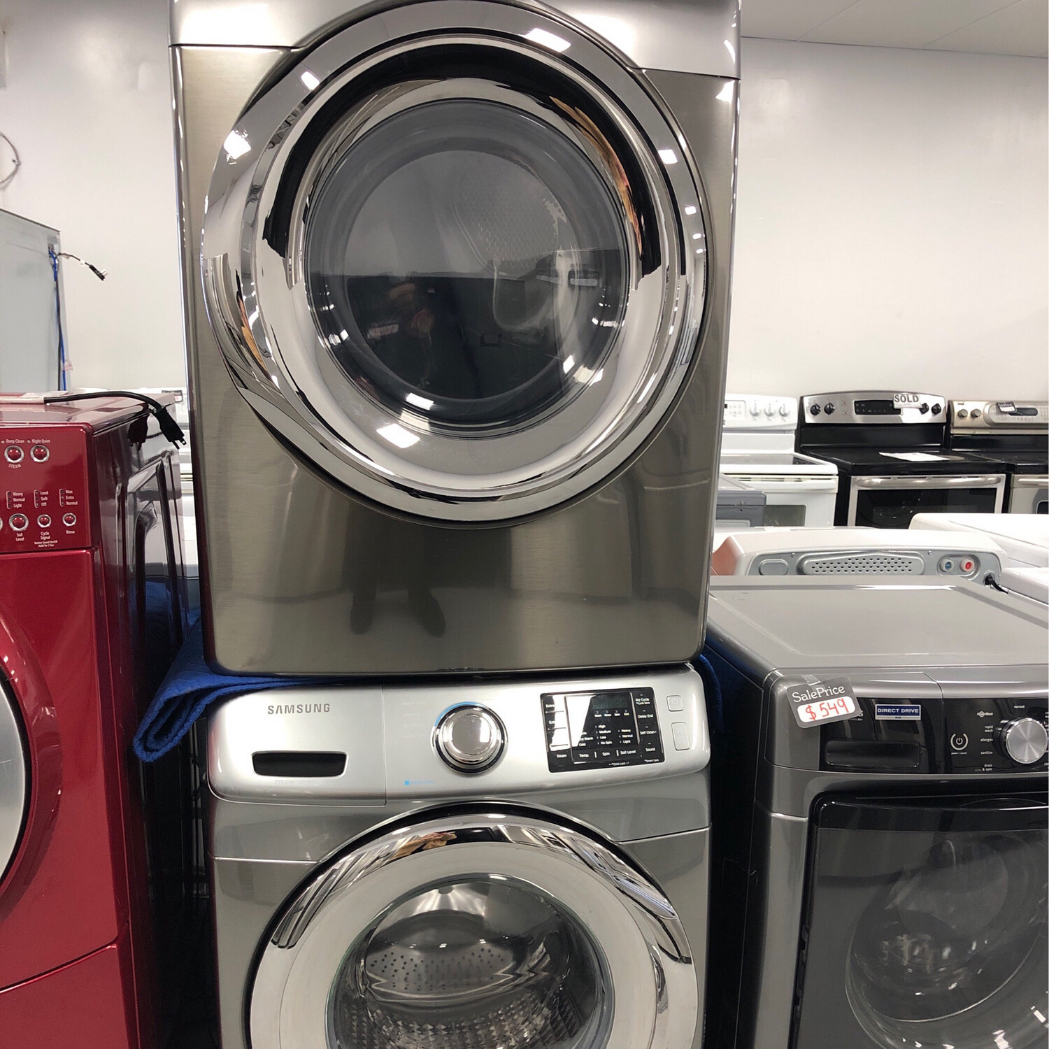 Samsung Steam Front-Load Washer & Dryer Set