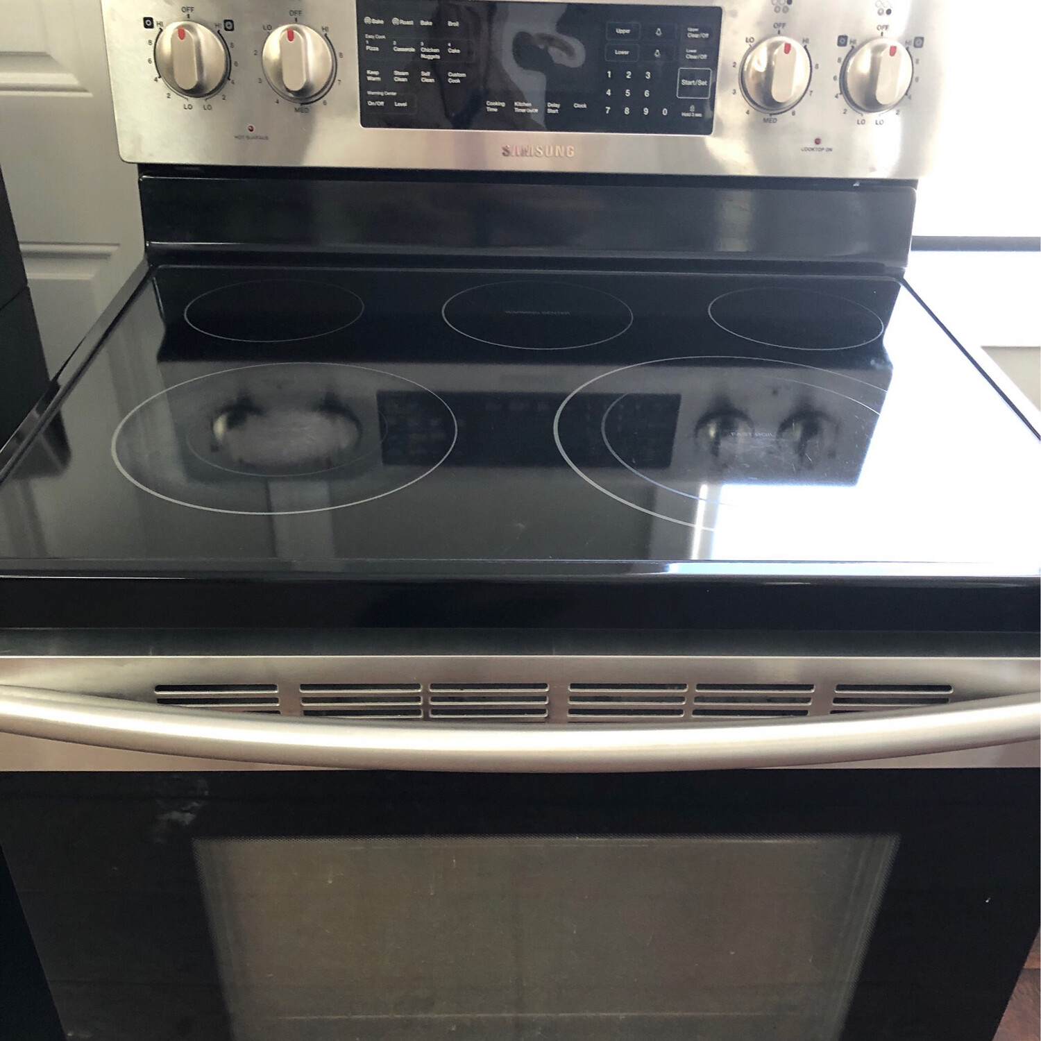 Samsung Glass-Top Convection Range, 5.9 Cu.Ft
