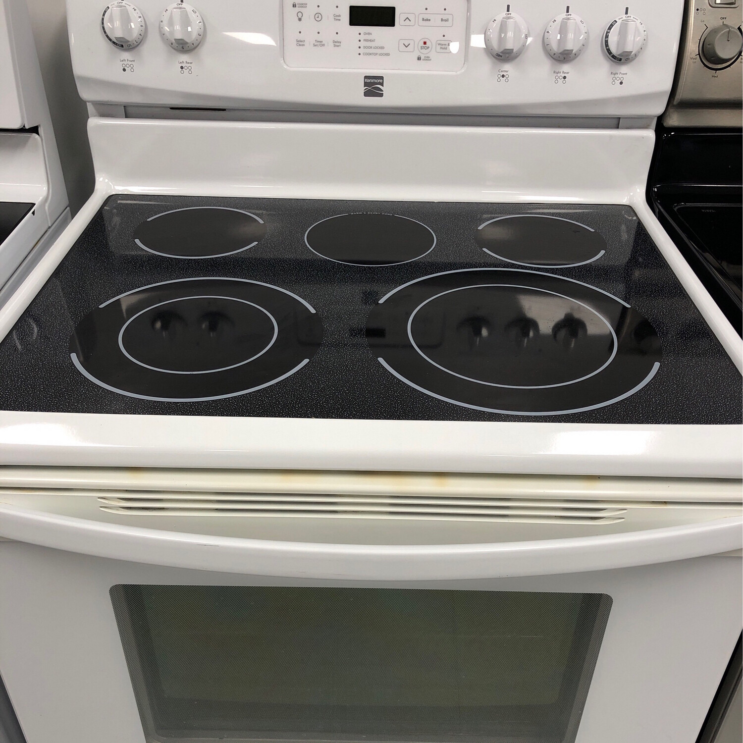 Kenmore Self-Clean, Glass-Top Range