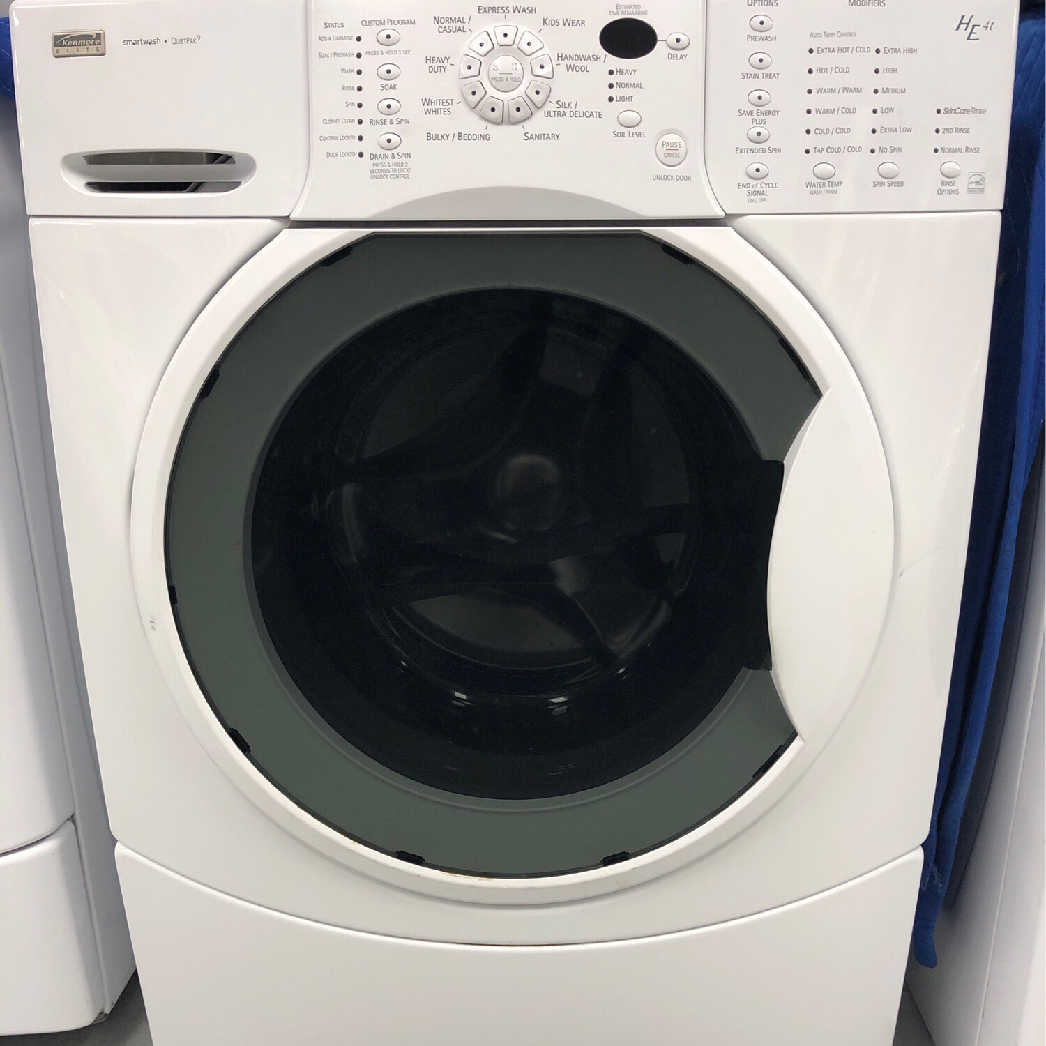 Kenmore Elite Front-Load,3.8 Cu.Ft  Washer