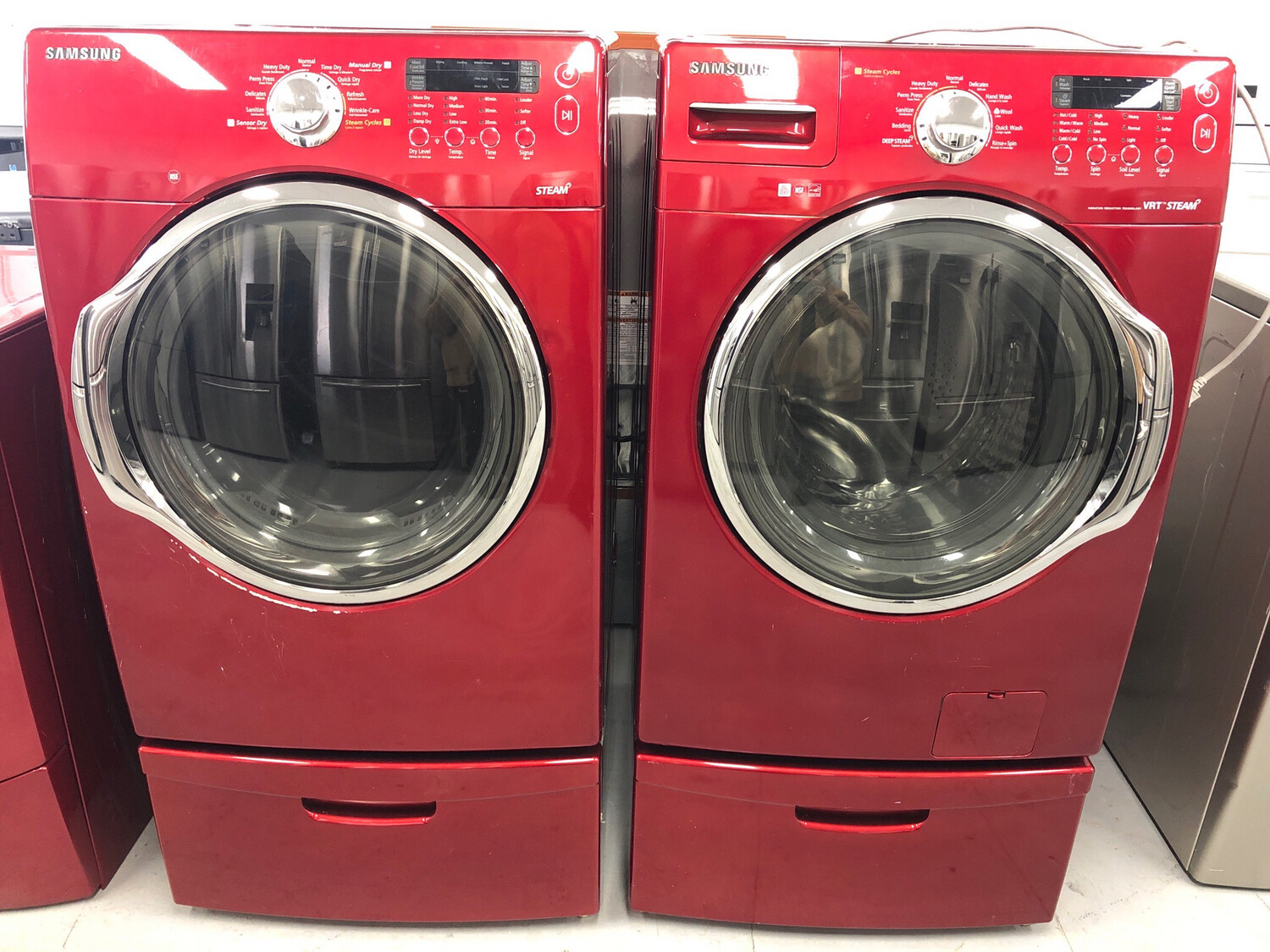 Samsung Front-Load Steam Washer & Dryer Set