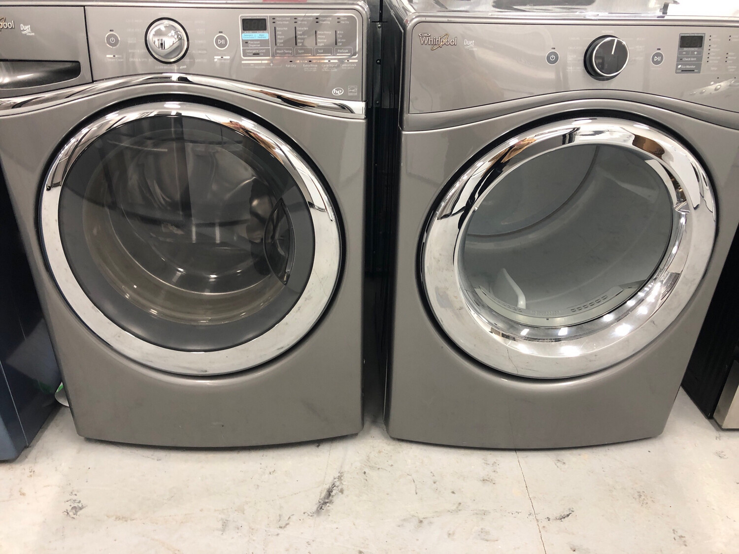 Whirlpool Duet Front-Load Steam Washer & Dryer Set