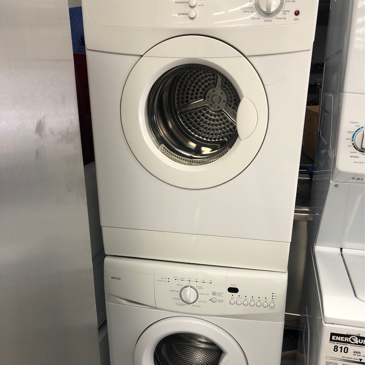 Maytag 24” Front-Load Washer & Dryer Set