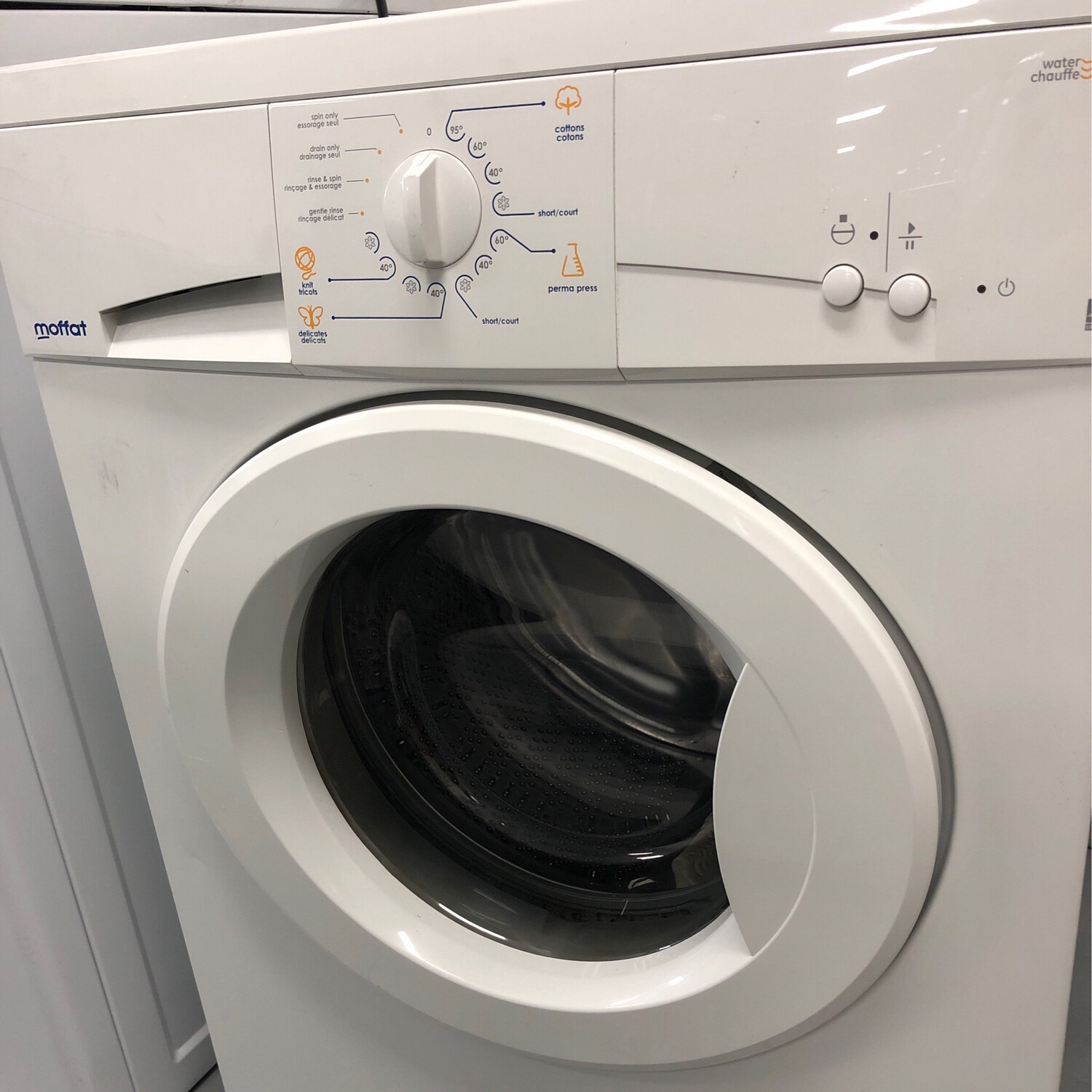 Moffat Compact Washer, 24" Width, 2.4 Cu.Ft