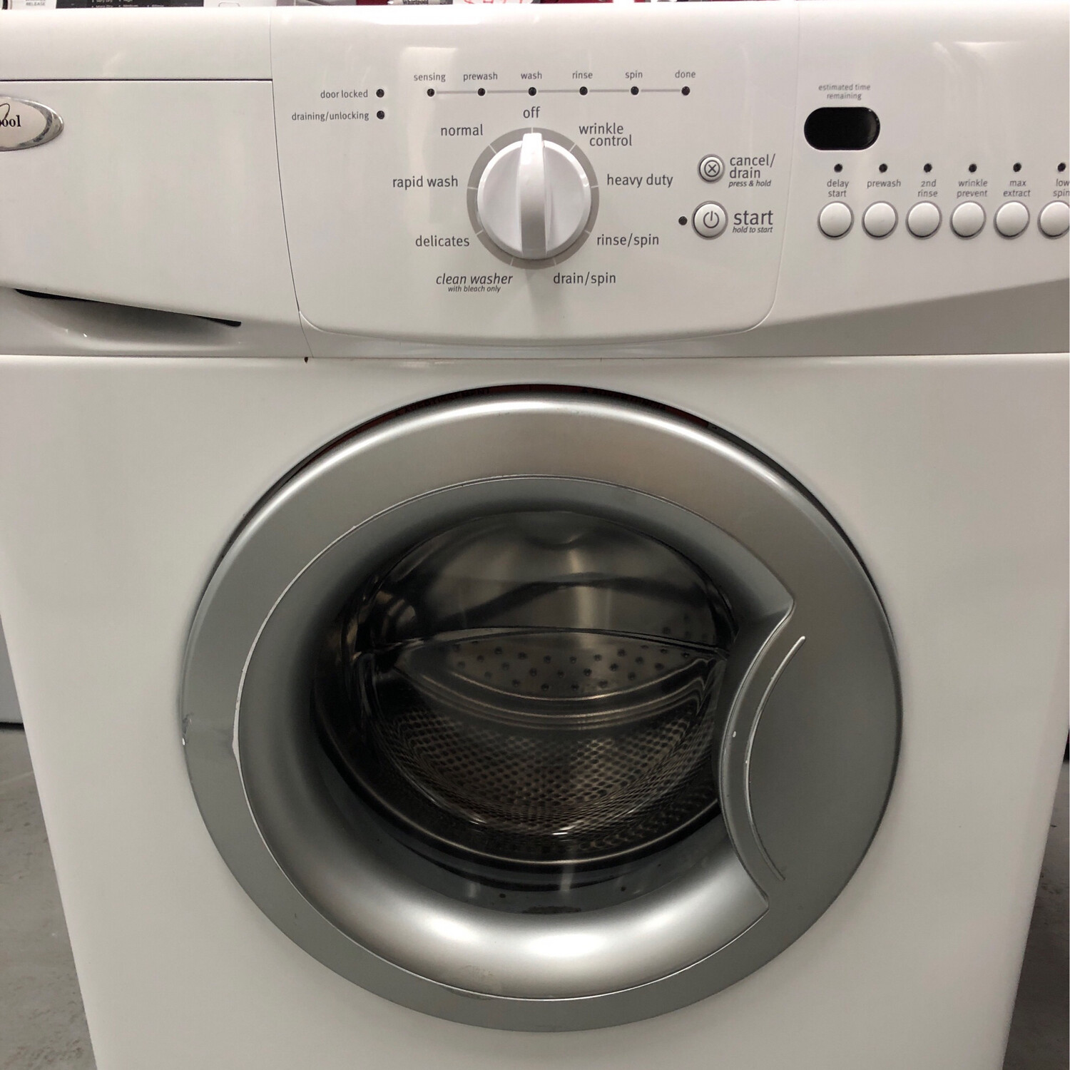 Whirlpool Compact Front Load Washer, 24" Width, 2.3 Cu.Ft