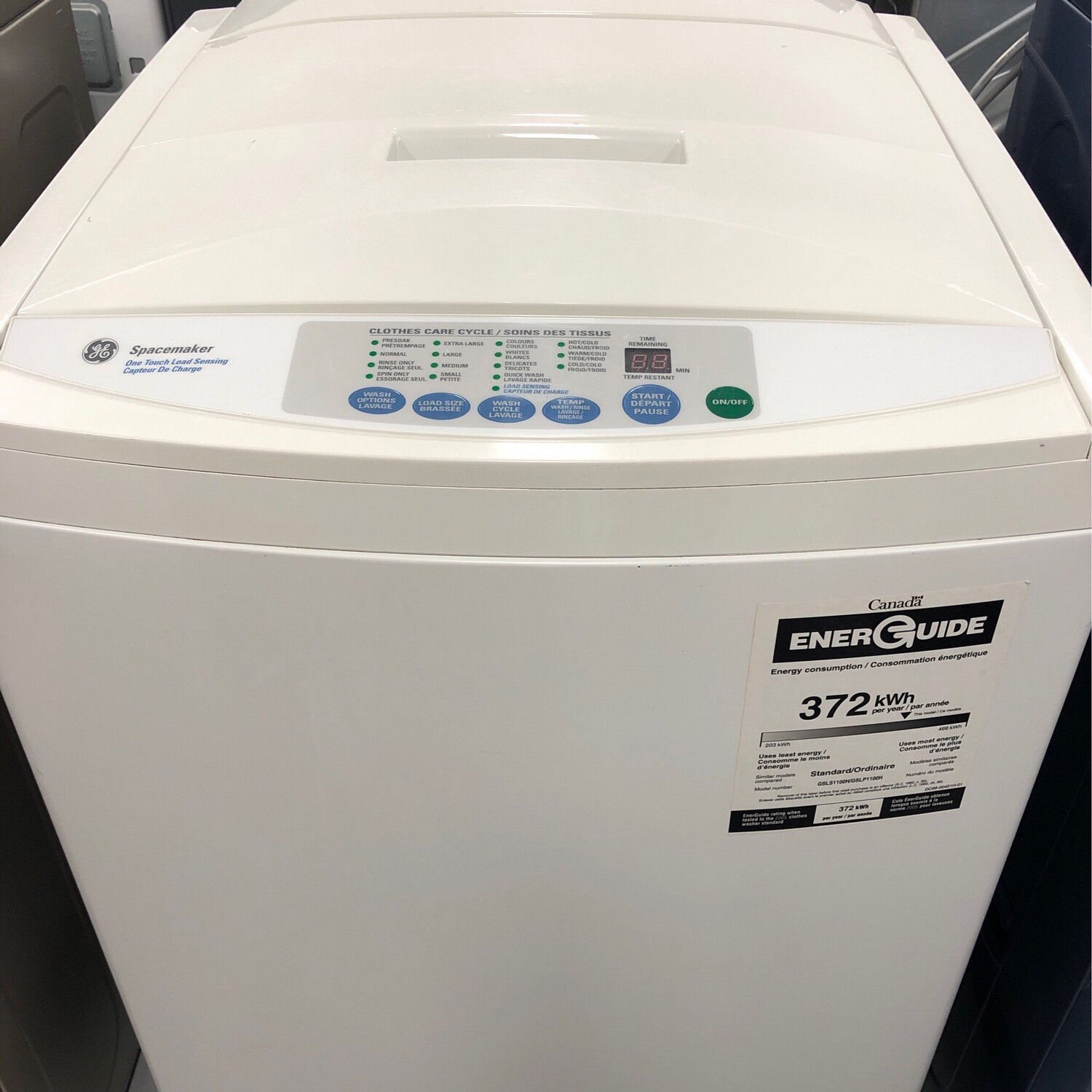 GE Portable Top-Load Washer, 2.7 Cu.Ft