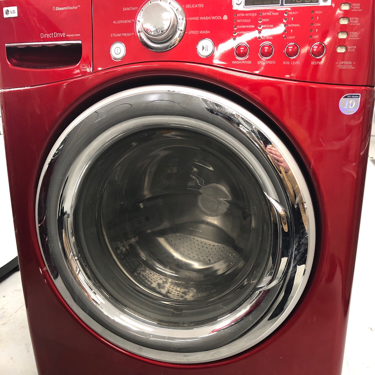 LG Front-Load Washer with 4.2 Cu.Ft