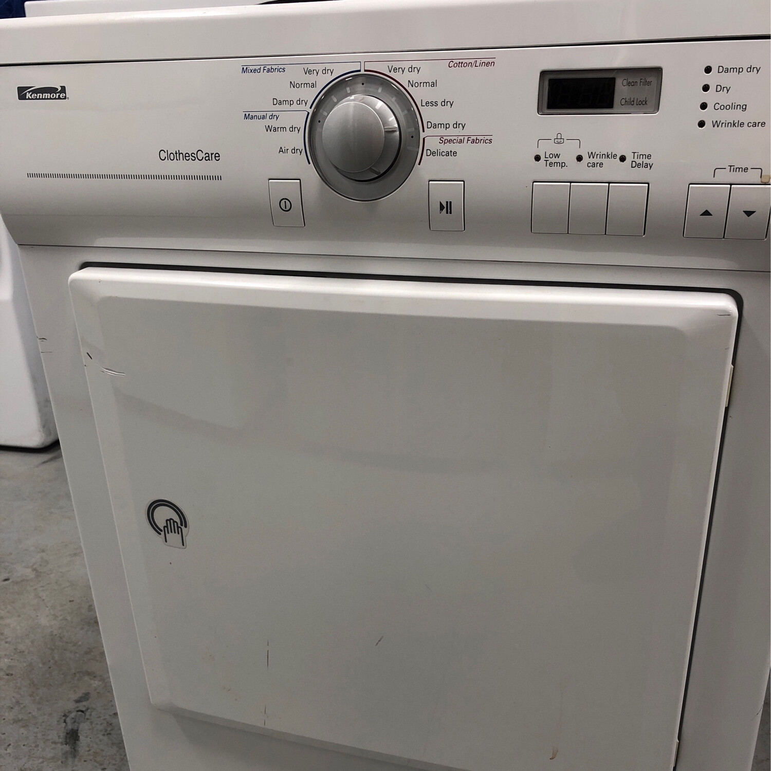 Kenmore 24" Front-Load Dryer