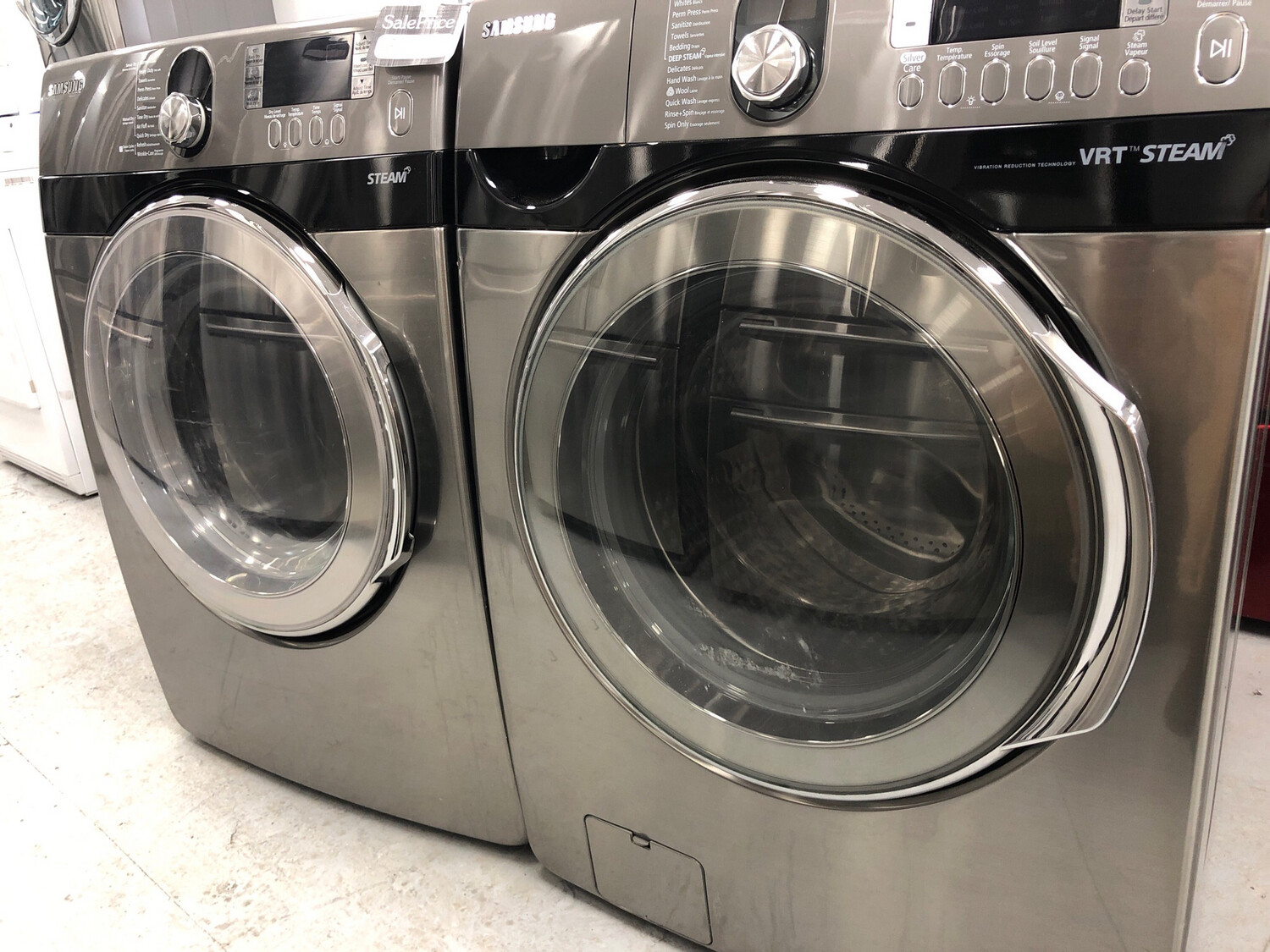 Samsung Front-Load Steam Washer & Dryer Set