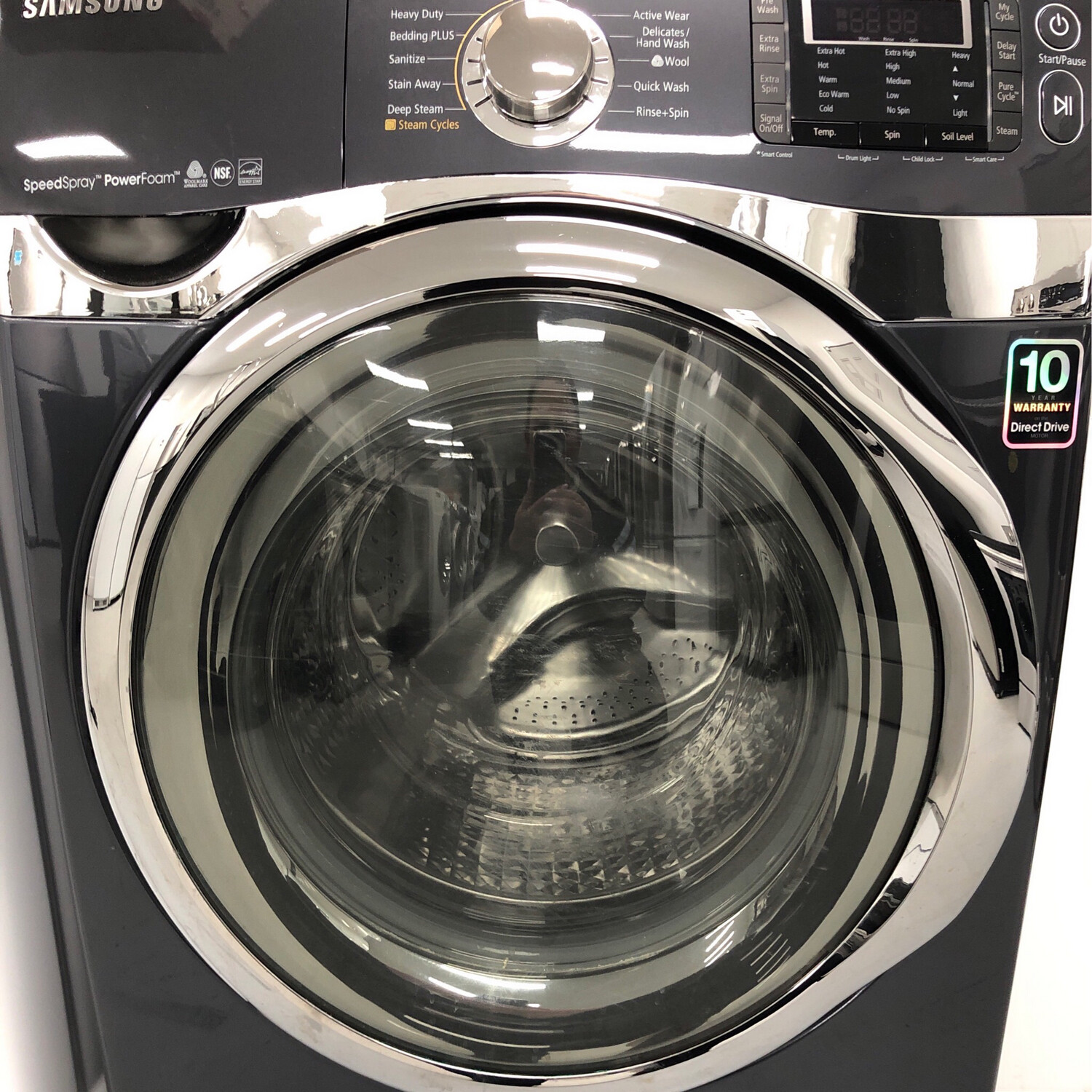 Samsung Front-Load Washer, 5.2 Cu.Ft