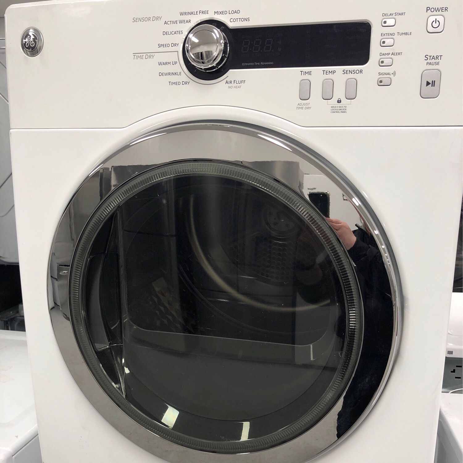 GE Front-Load Dryer, 24" Width, 4.0 Cu. Ft.