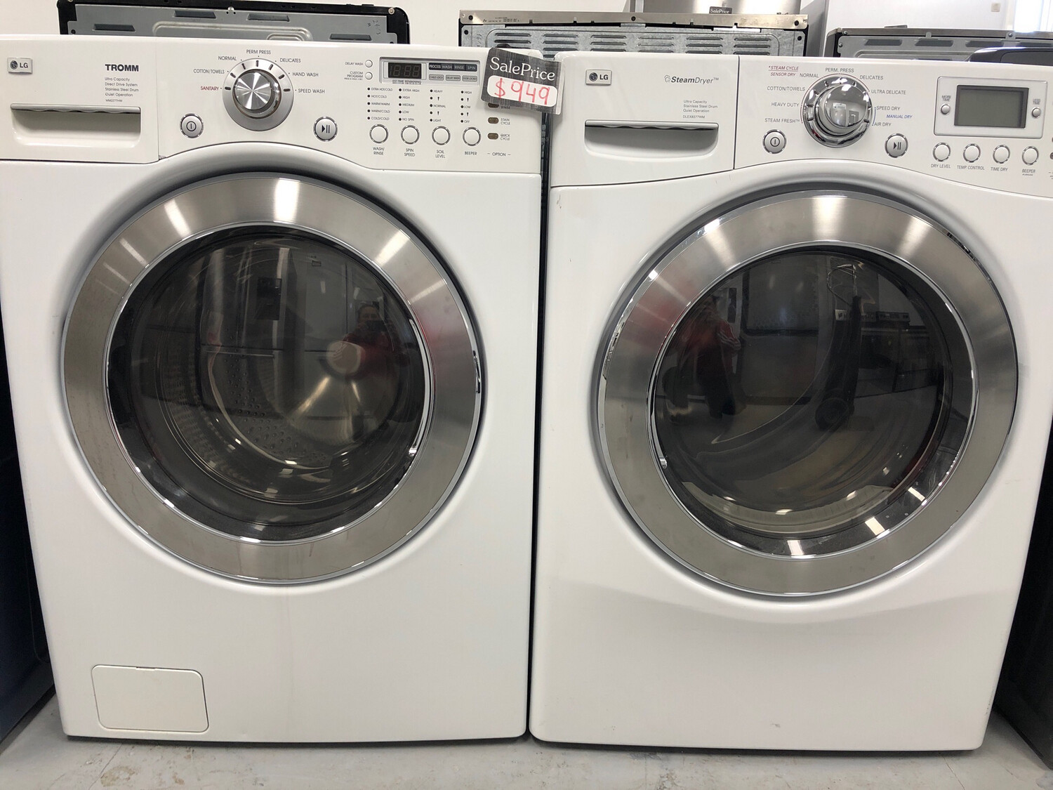 LG Front-Load Washer & Dryer Set