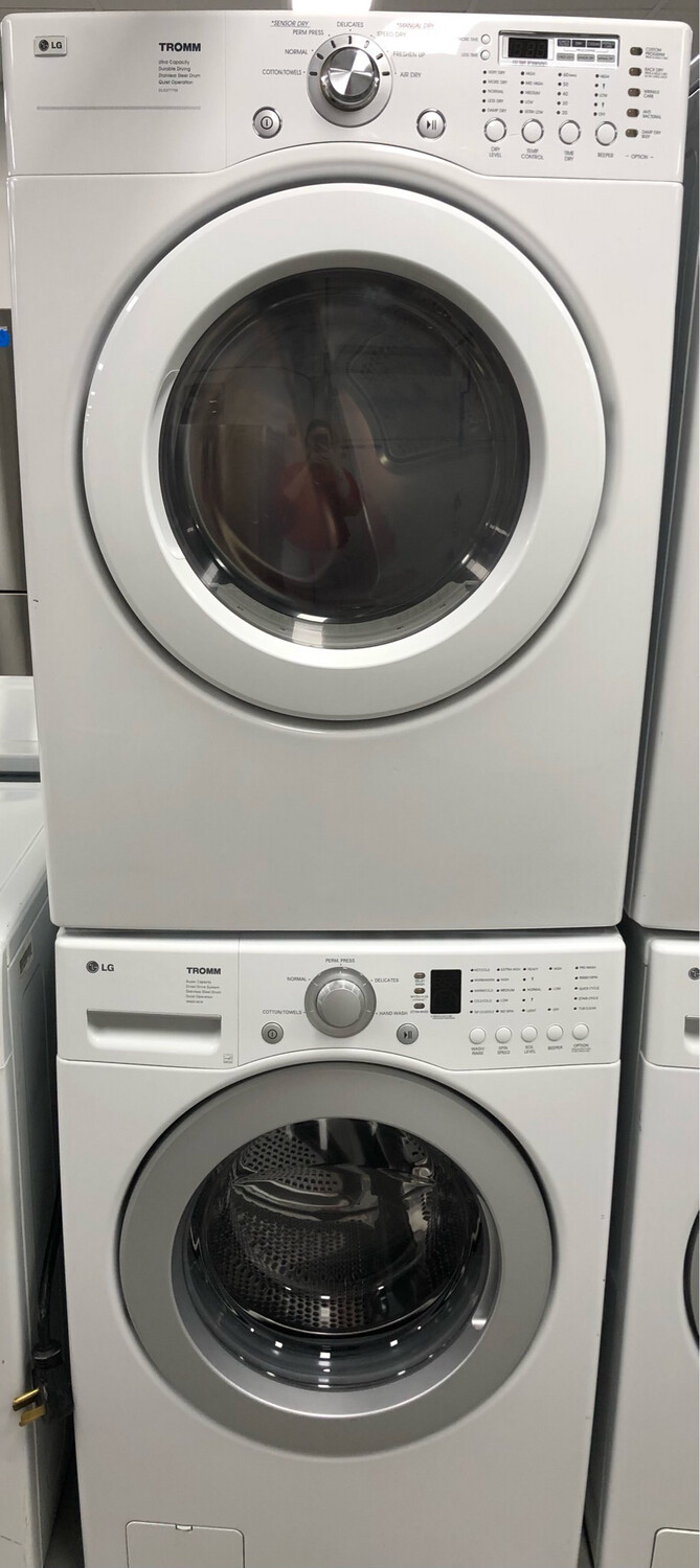 LG Tromm Front-Load Washer & Dryer Set