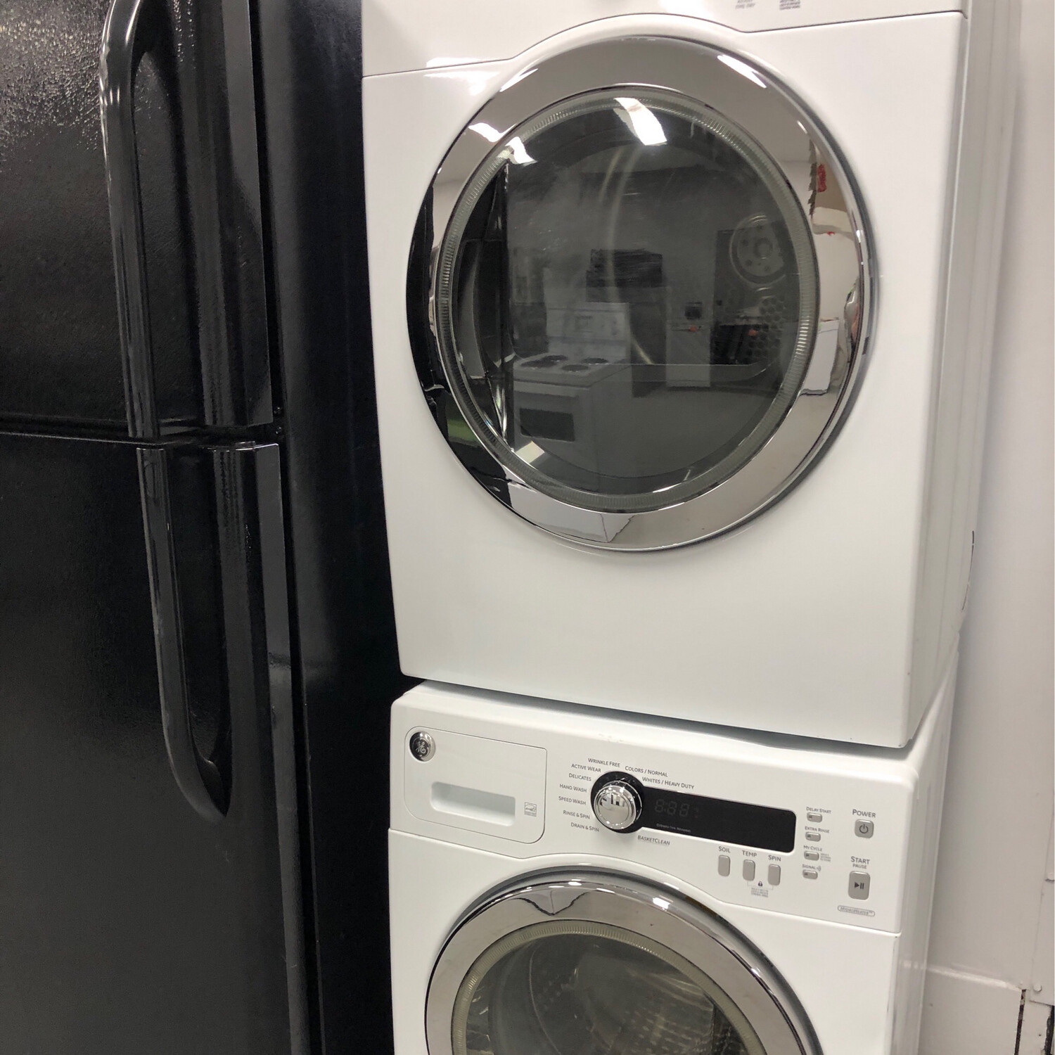 GE 24” Front-Load Washer & Dryer Set