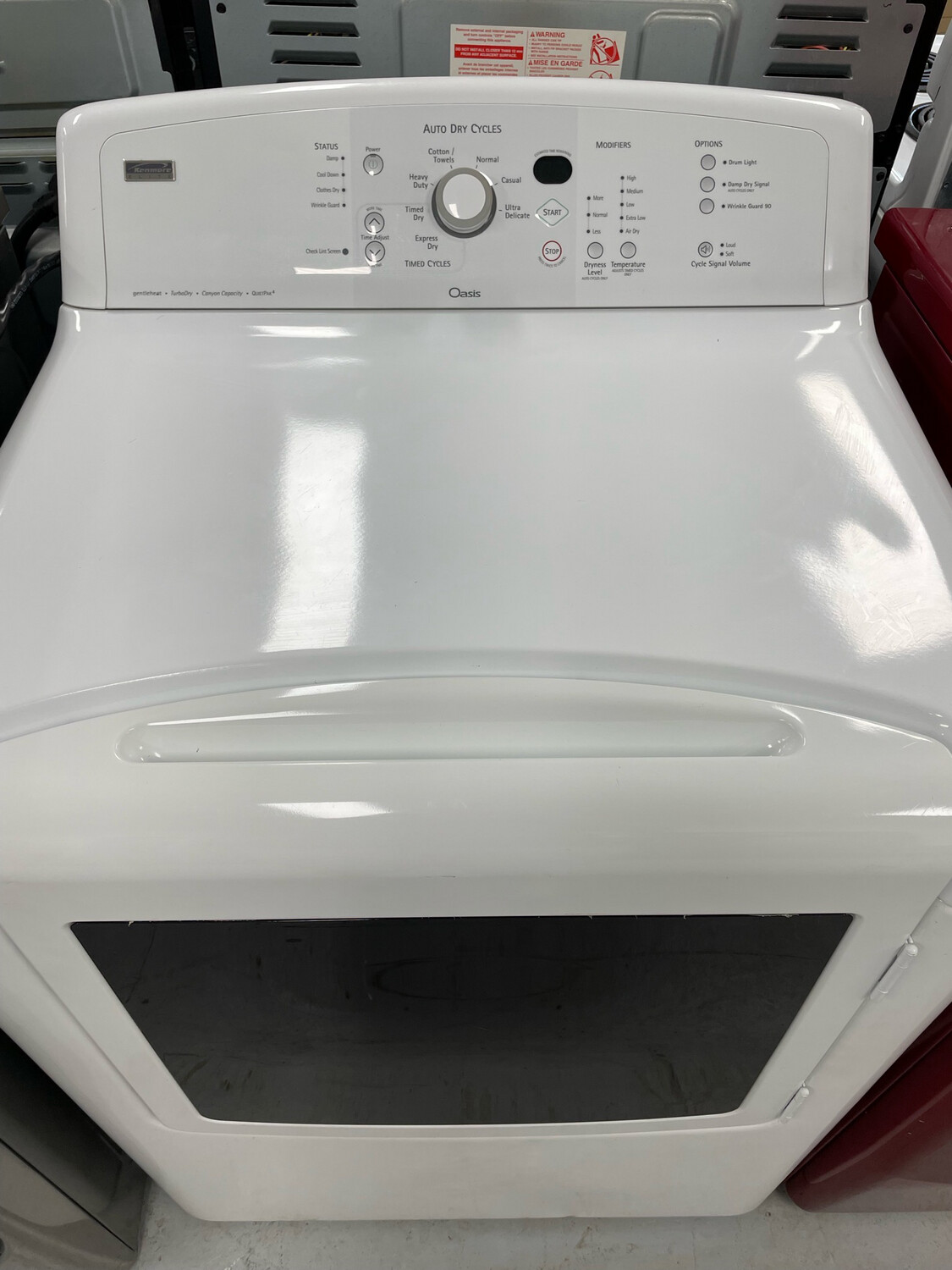 Kenmore Elite Front-Load Dryer