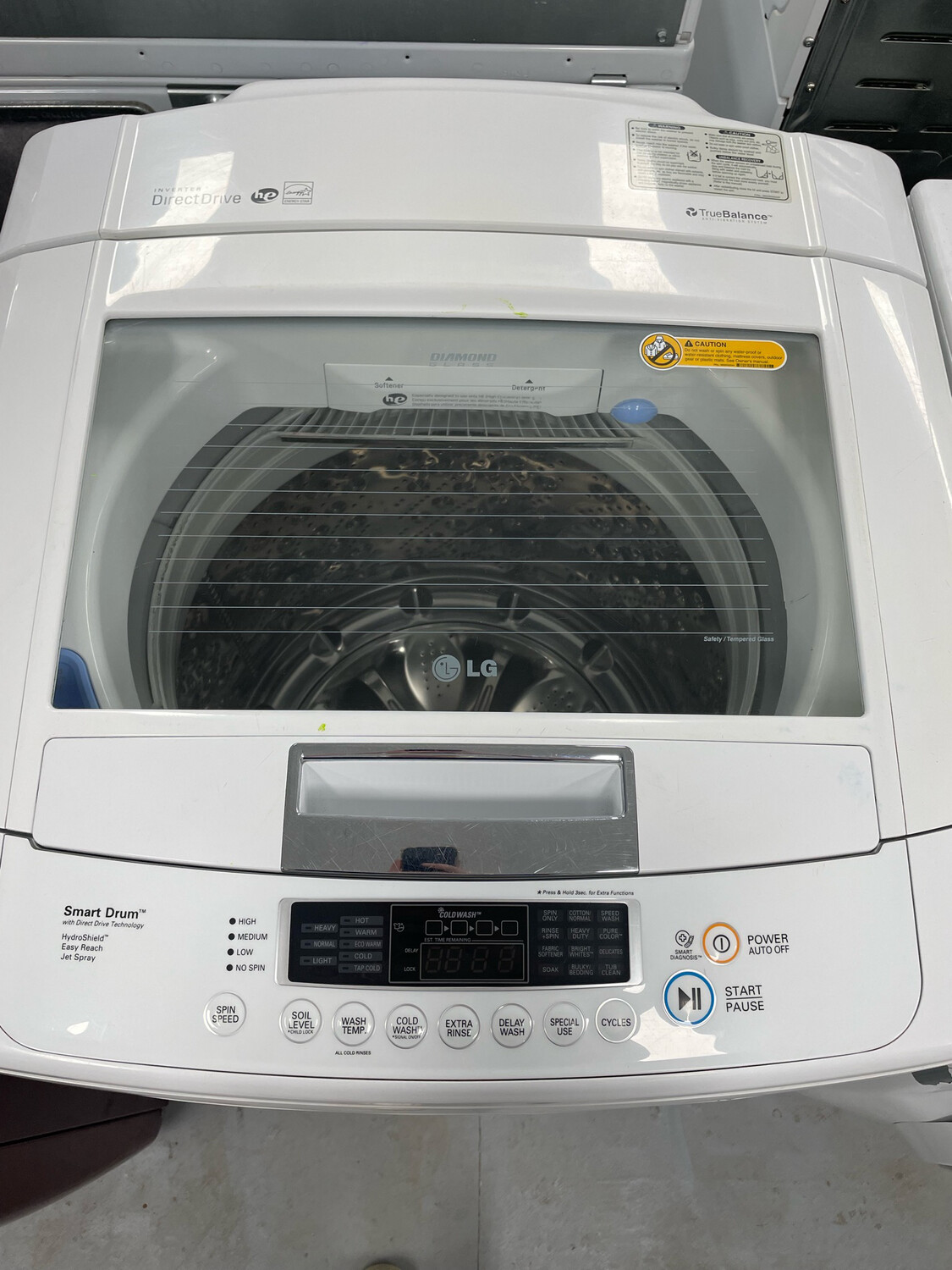 LG Top-Load, 5.0 Cu.Ft Washer