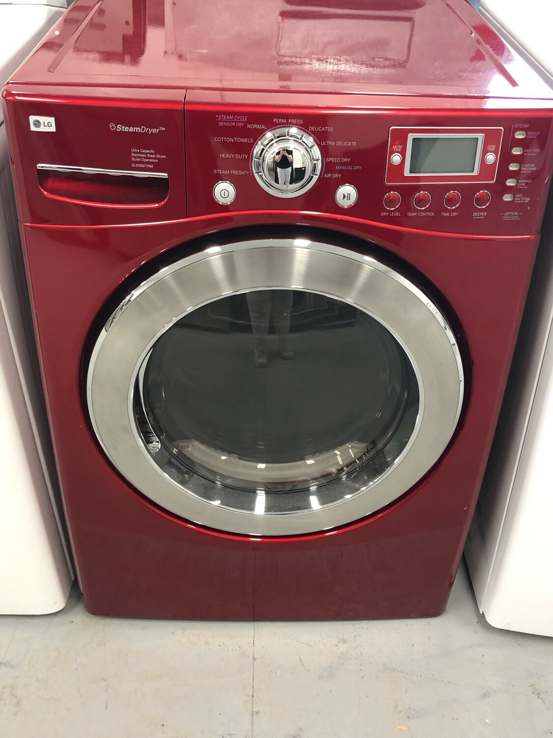 LG Steam Front-Load Dryer, 7.3 Cu.Ft