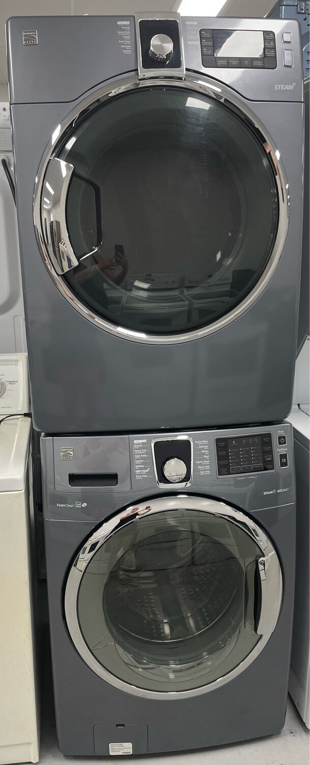 Kenmore Elite Front-Load Washer & Dryer Set