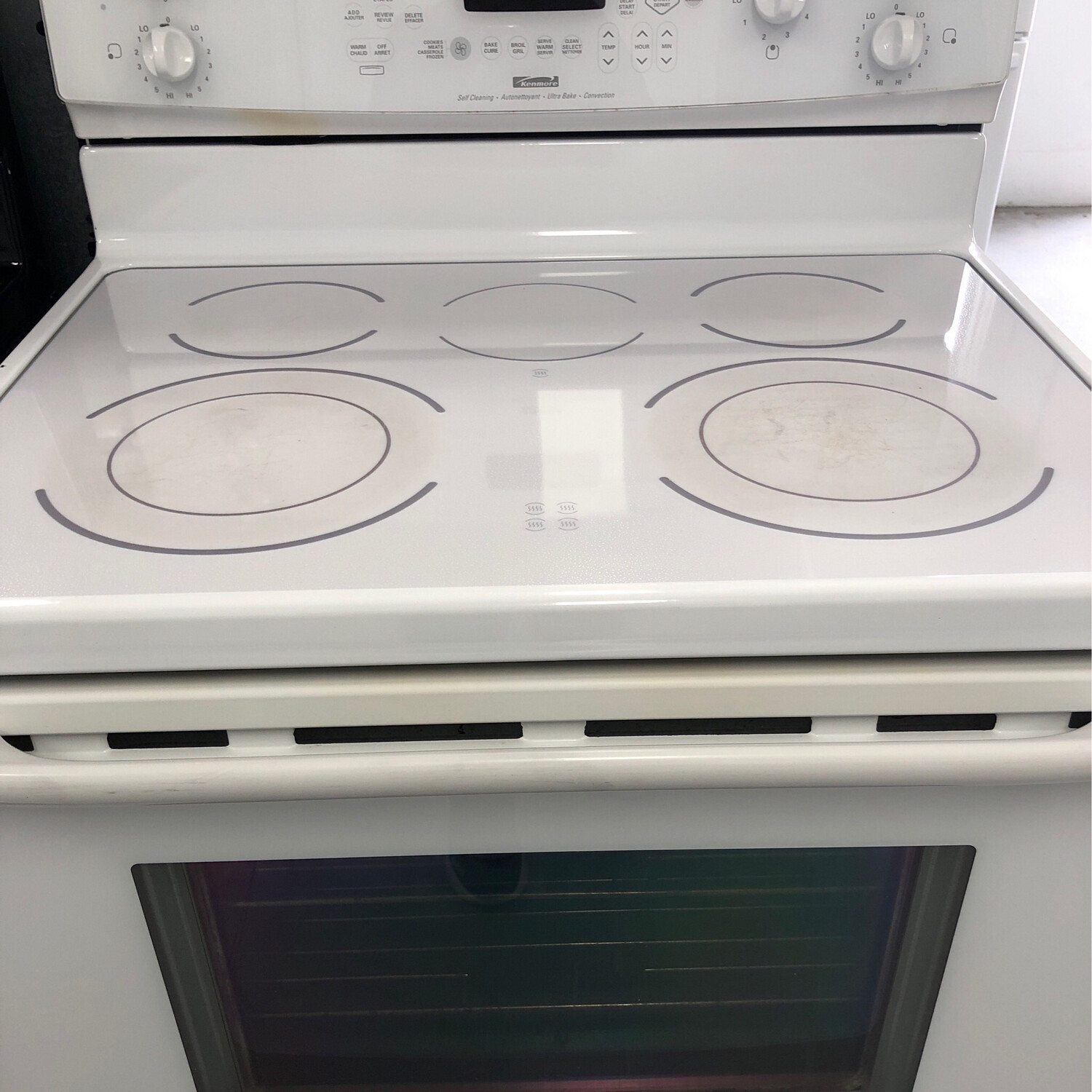 Kenmore Freestanding Electric Range (Glass-Top)