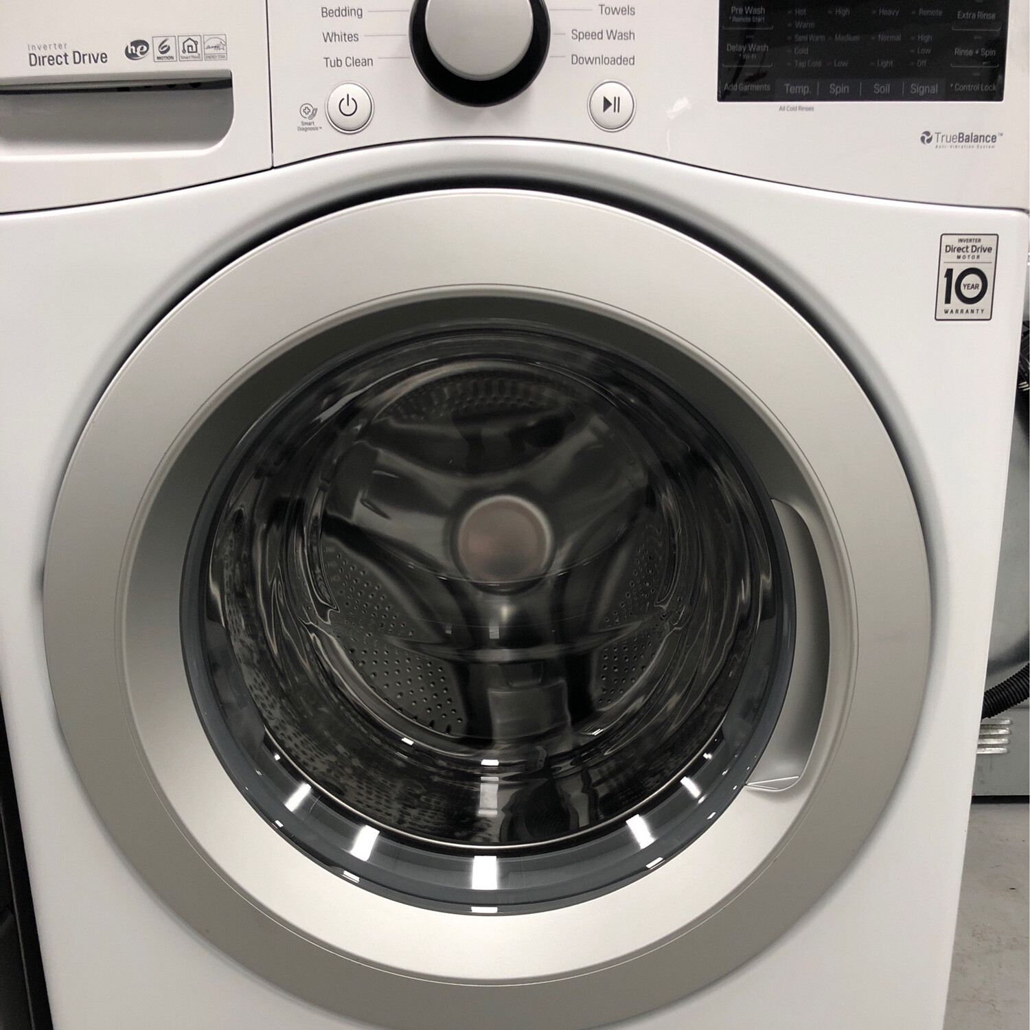 LG Front-Load Washer, 5.2 Cu.Ft