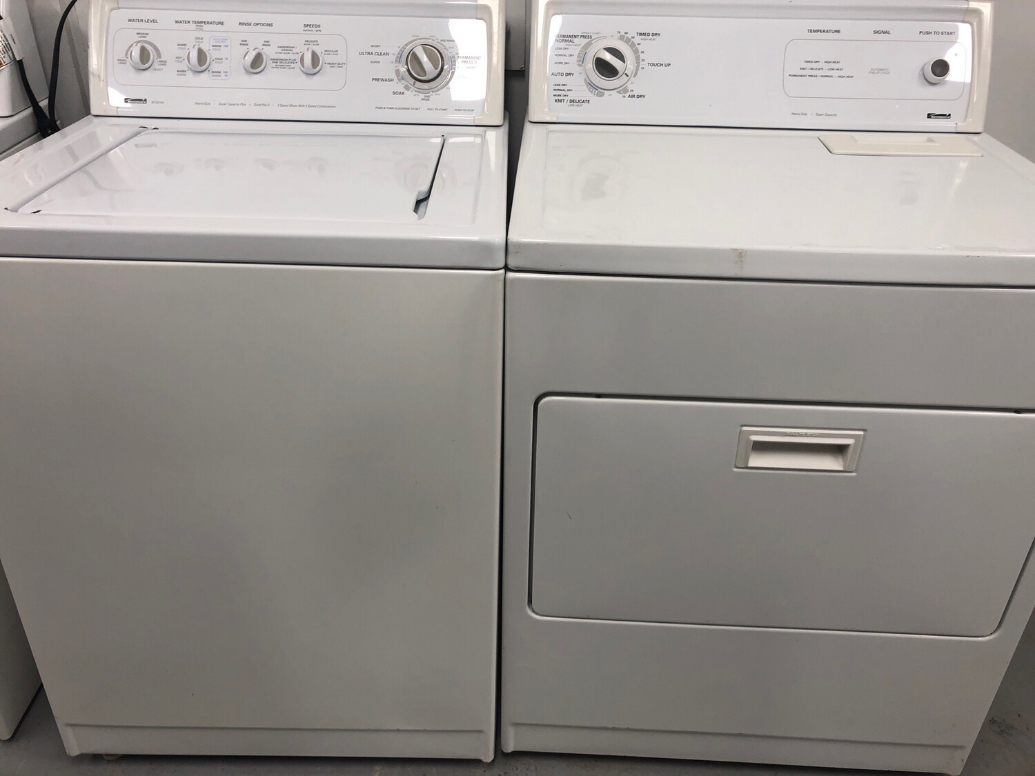 Kenmore Washer & Dryer Set