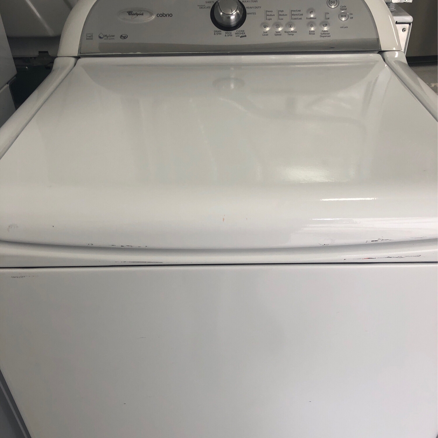 Whirlpool Cabrio Top-Load Washer, 5.0 Cu.Ft