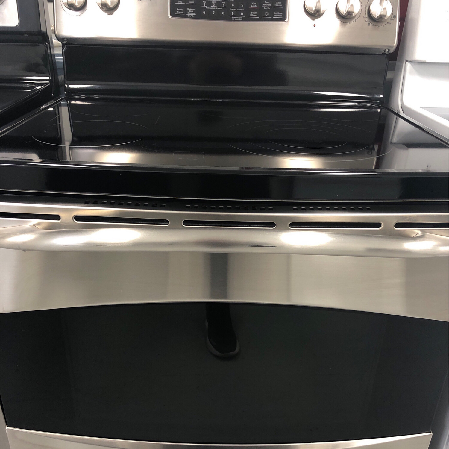GE Profile Freestanding Glass-Top Range