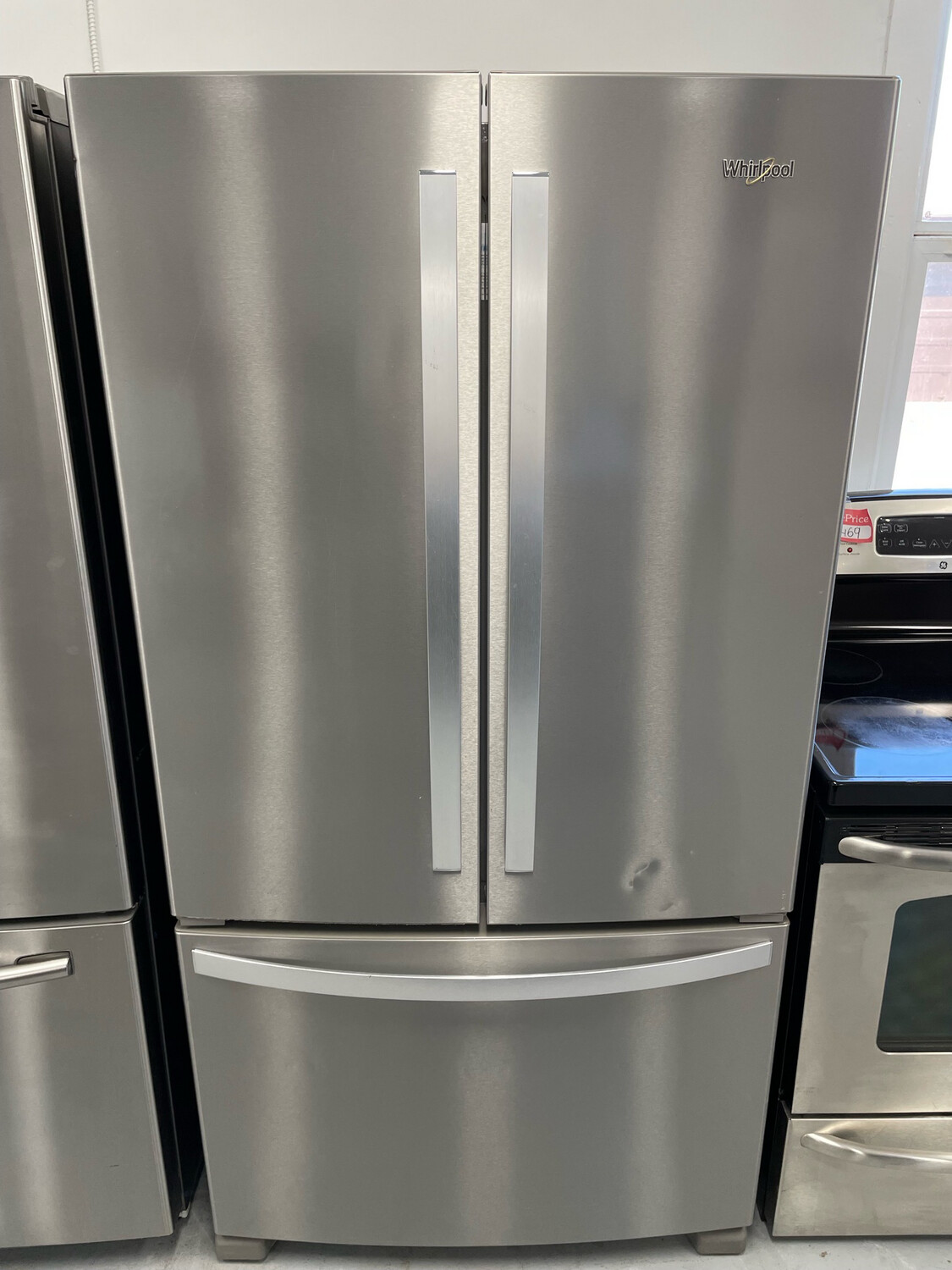Whirlpool 36” French Door 20.0 Cu.Ft Refrigerator