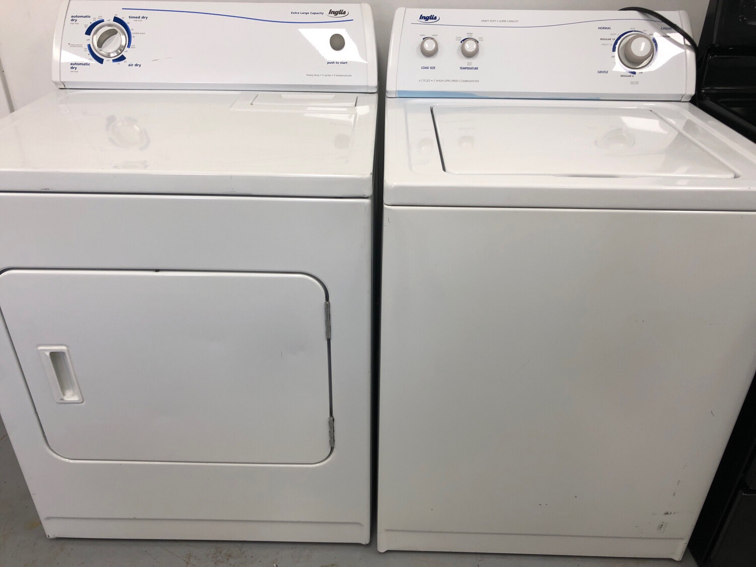 Inglis Top-Load Washer & Dryer Set