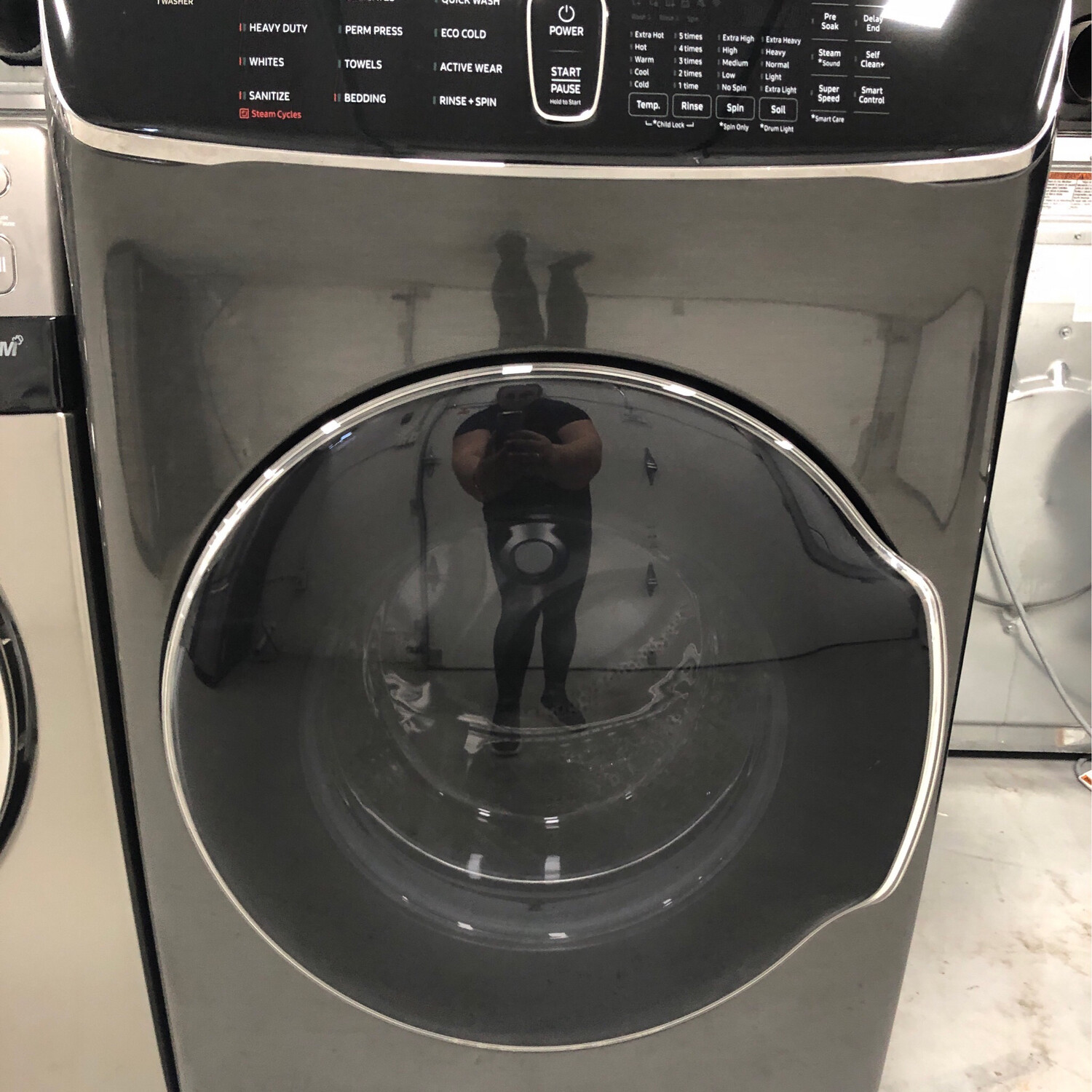 Samsung Front-Load Washer, 6.9 Cu.Ft