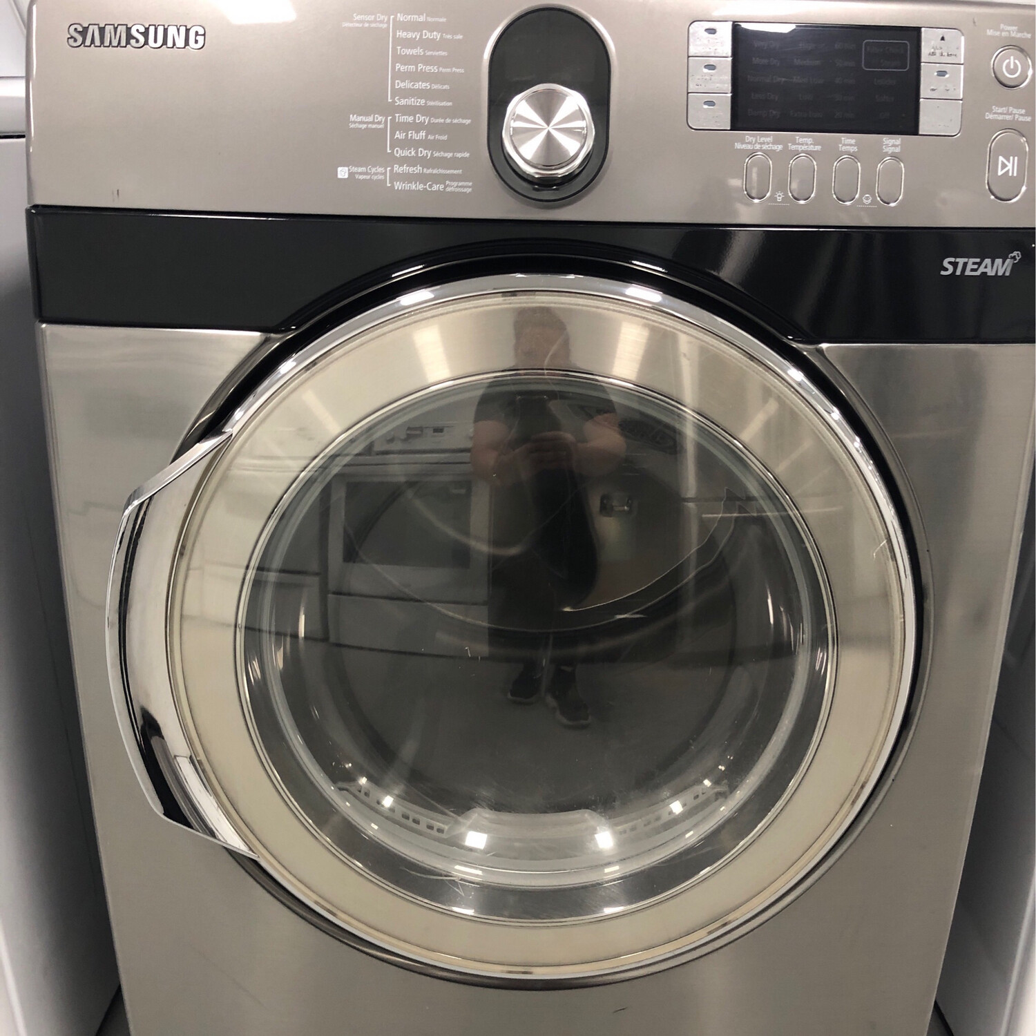 Samsung Steam Front-Load Dryer, 7.4 Cu.Ft