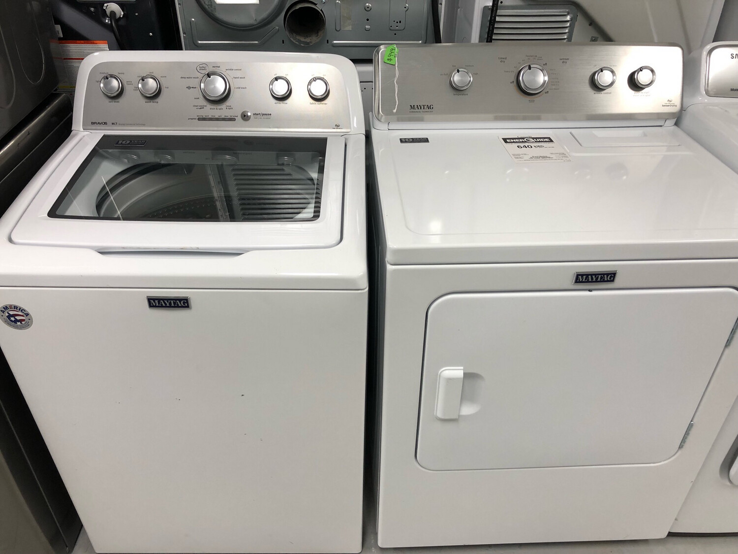 Maytag Top-Load Washer & Dryer Set