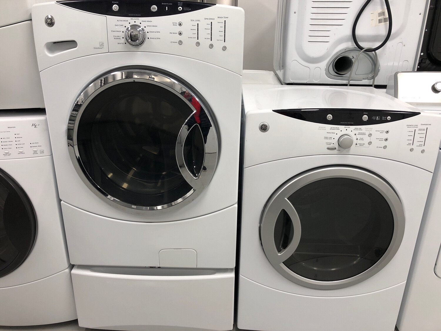 GE Front-Load Washer &  Dryer Set