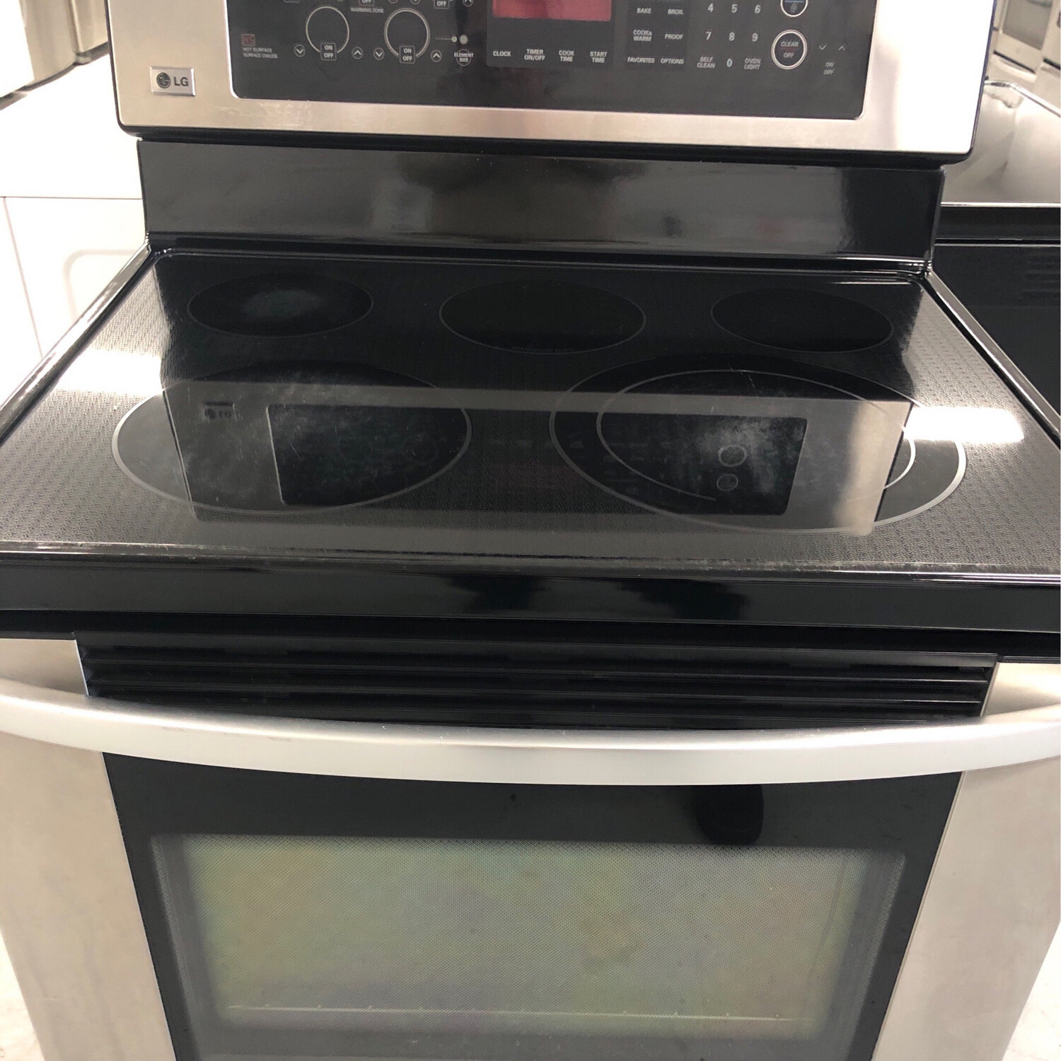 LG Freestanding Glass-Top Range