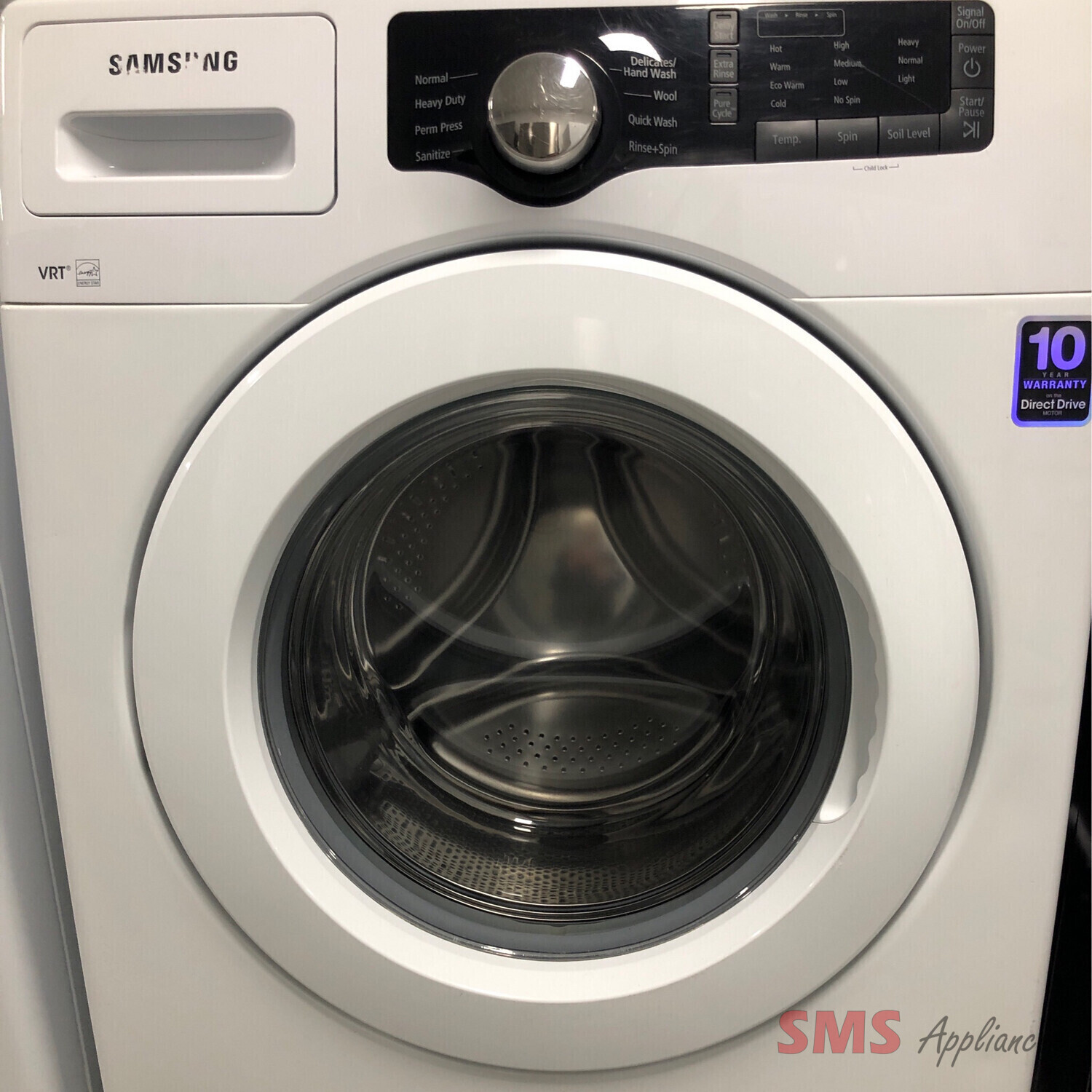 Samsung 27" Front-Load Electric Washer 3.6 Cu.Ft WF361BVBEWR/A2
