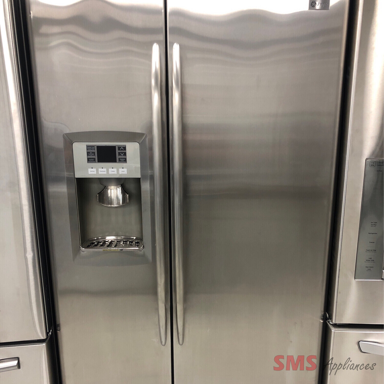 GE Profile 36" 23.3 Cu.Ft  Side By Side Refrigerator PSCS3TGXCFSS