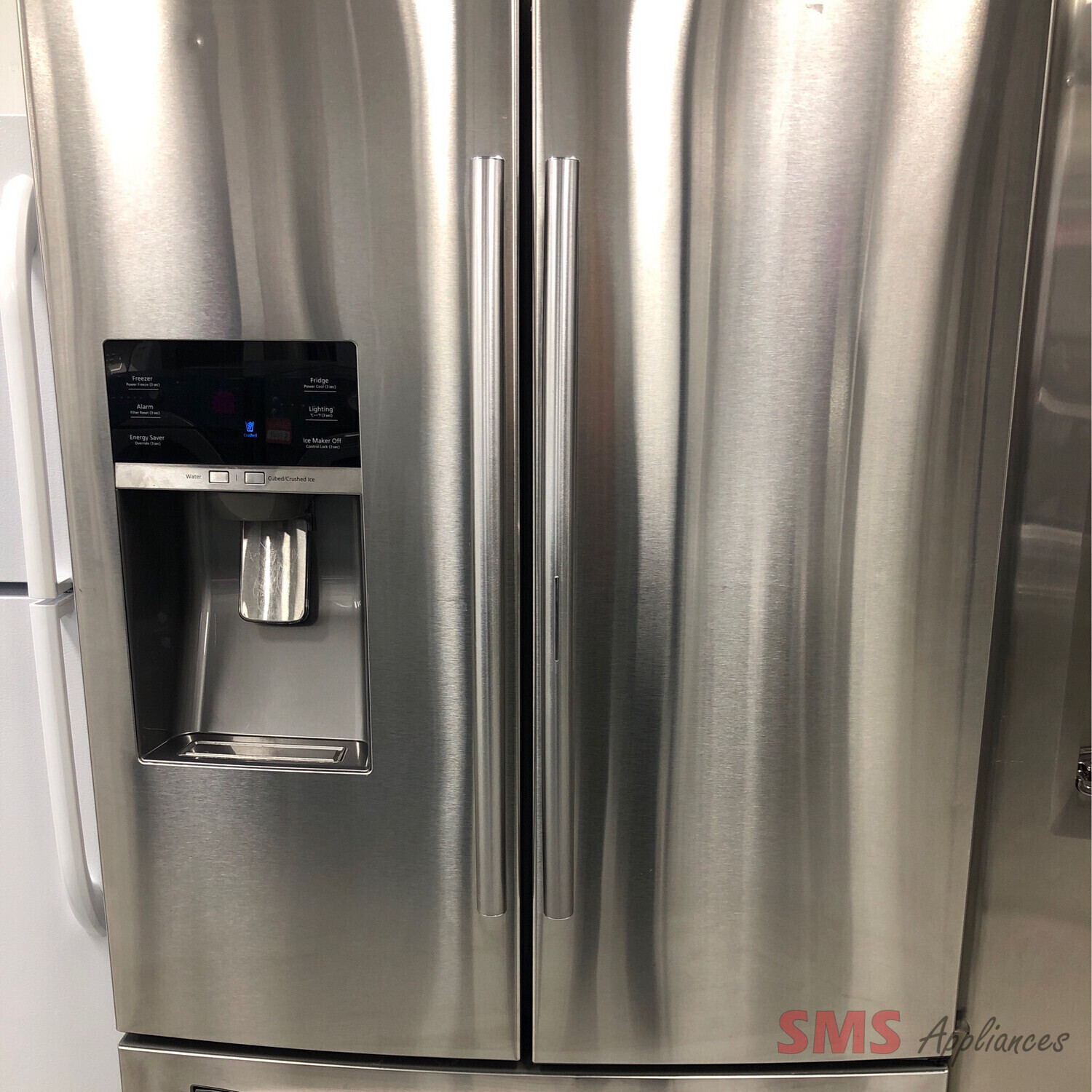 Samsung 36" 23 Cu.Ft French Door Refrigerator W/ Water & Ice Dispenser RF23HTEDBSR