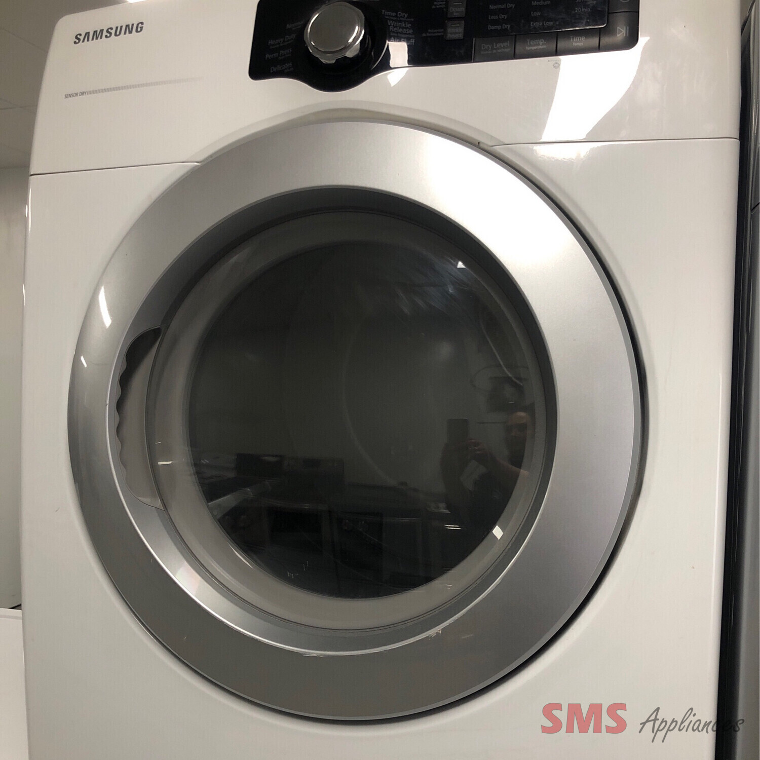 Samsung 27" Front-Load Electric Dryer 7.3 Cu. Ft DV220AEW/XAC 01