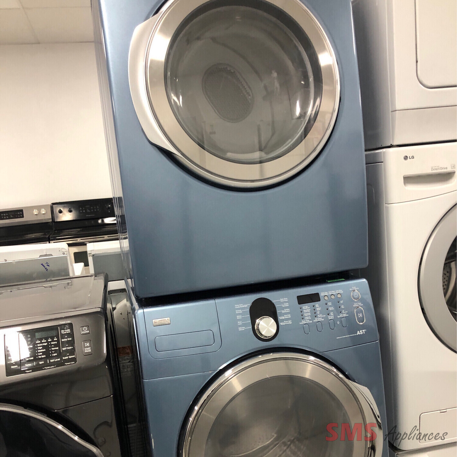 Kenmore 27" Front-Load Washer & Dryer Set 592-493080 / 592-891080