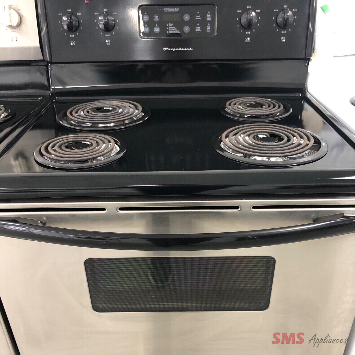 Frigidaire 30" Self Cleaning Freestanding Electric Coil-Top Range CFEF357BC3